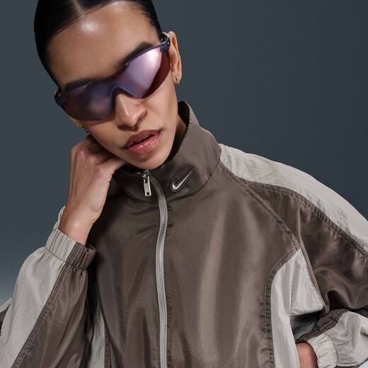 Mink Brown-Nike, Nike Sportswear, Women's Woven Jacket