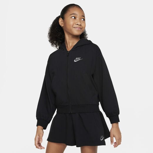 Hoodies & Sweatshirts-Nike, Nike Sportswear, Older Kids' (Girls') Full-Zip Hoodie