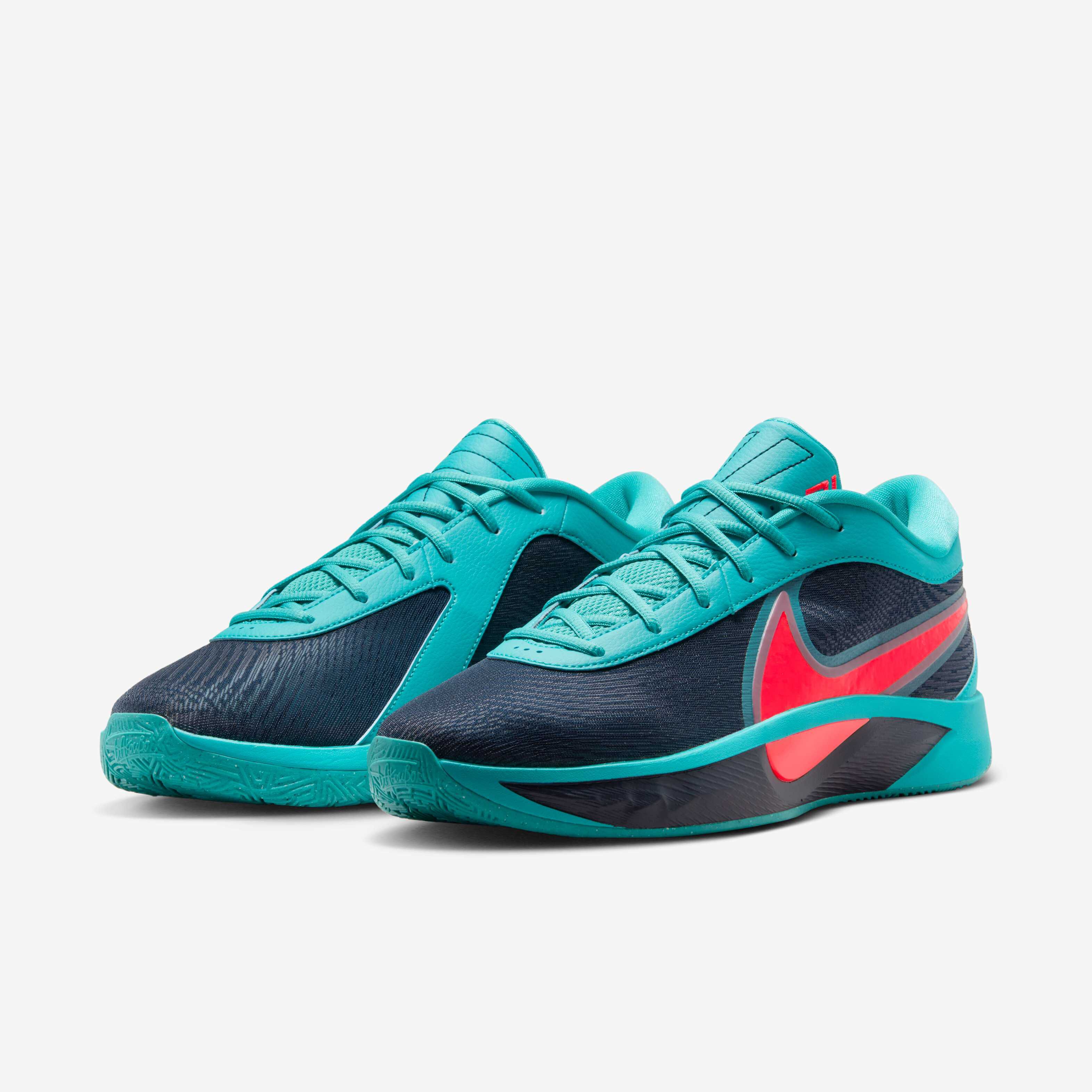 シューズ(男性用) Nike Giannis Freak 6 EP 9.5 US Nike Giannis Freak 6 EP Black White Men Basketball Hoopers