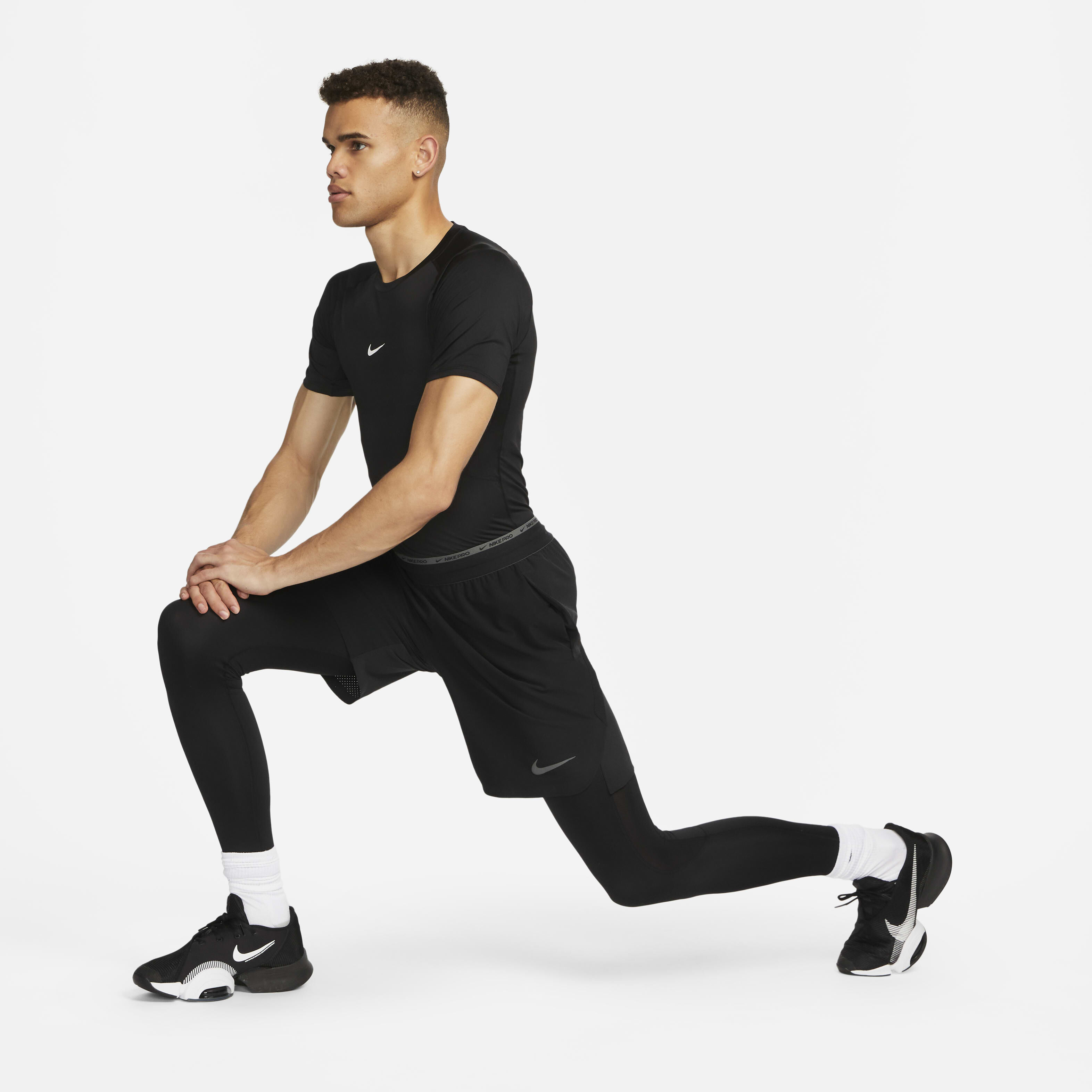 Men's short sleeve training top nike pro top
