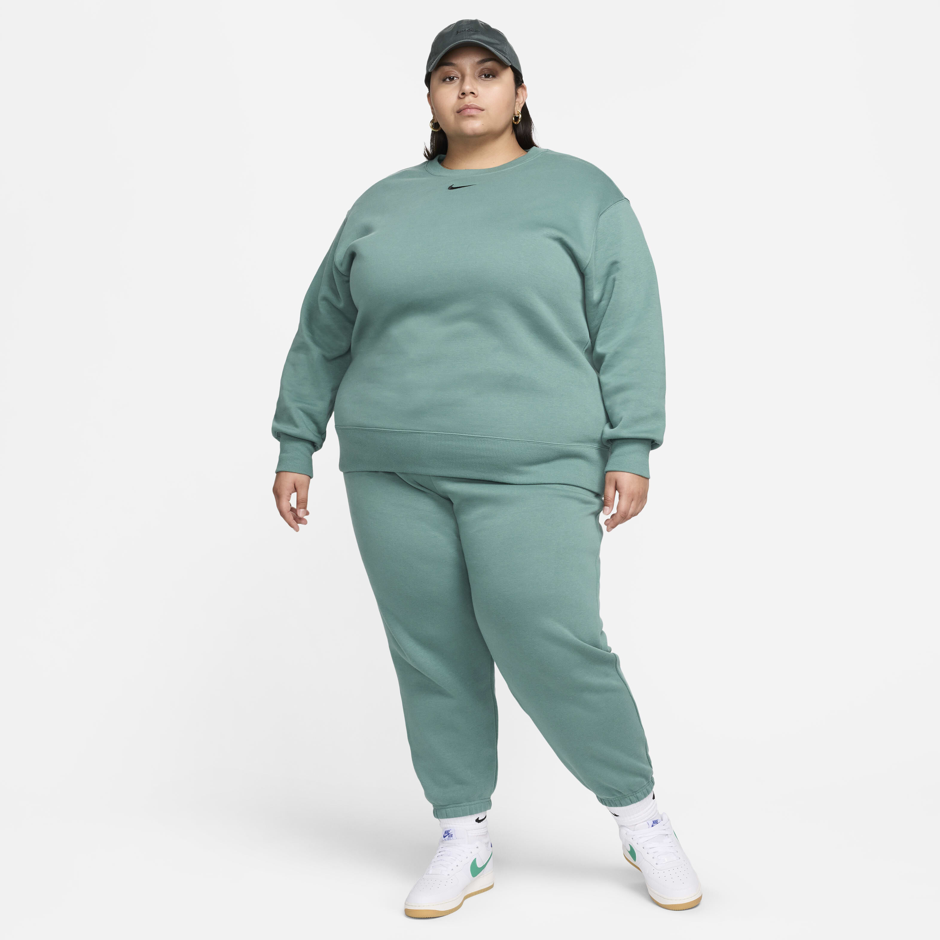 Buy Nike Sportswear Phoenix Fleece Women s Oversized Crew Neck Sweatshirt Plus Size Nike Qatar Official