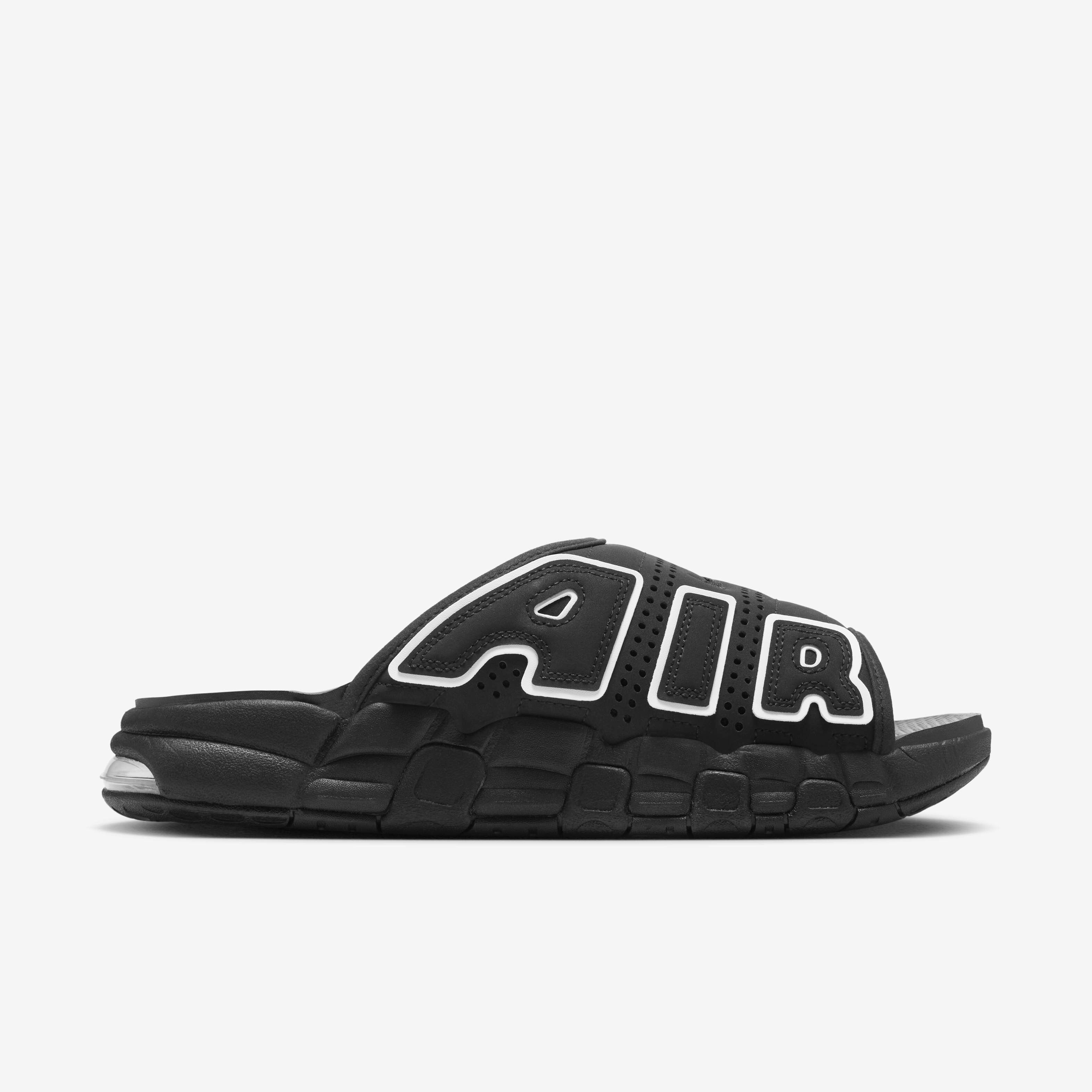 新品 NIKE AIR MORE UPTEMPO SLIDE NVY 26cm nike-air-more-uptempo-slide-