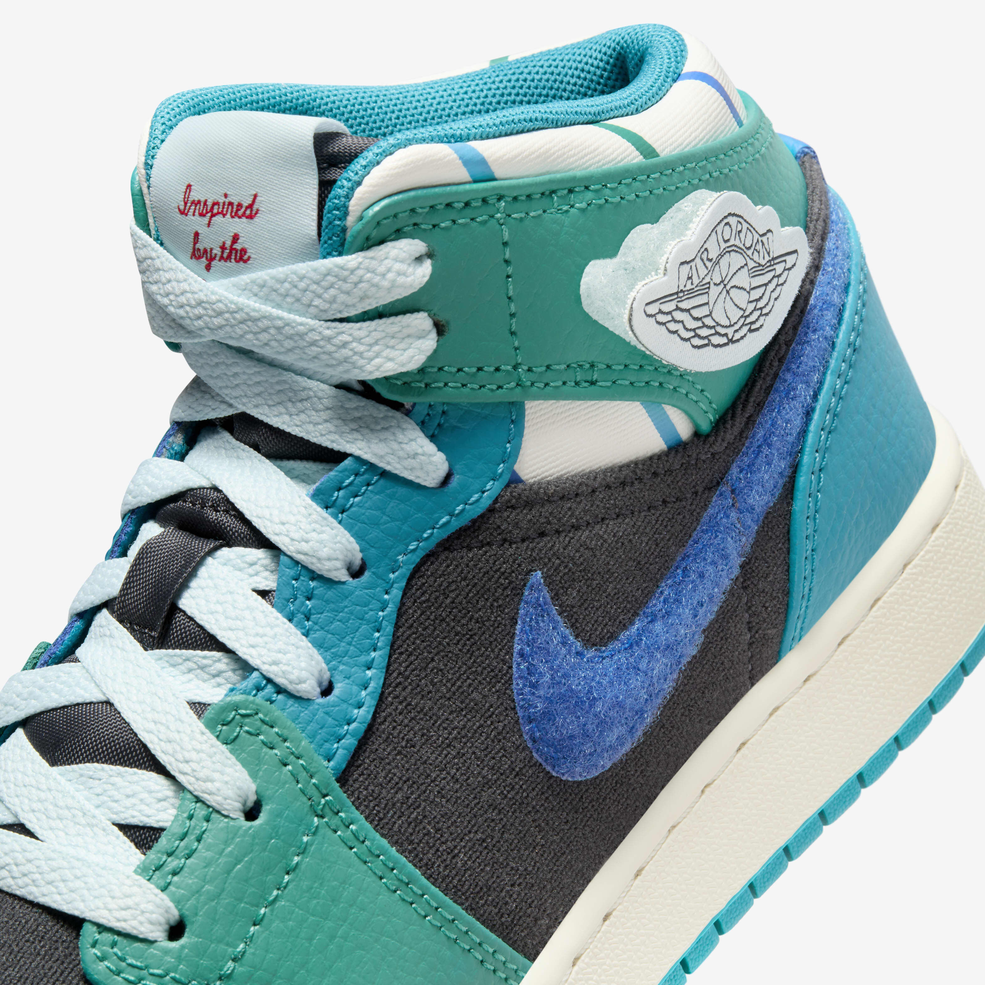 Air Jordan 1 Mid Sneaker School image number 8