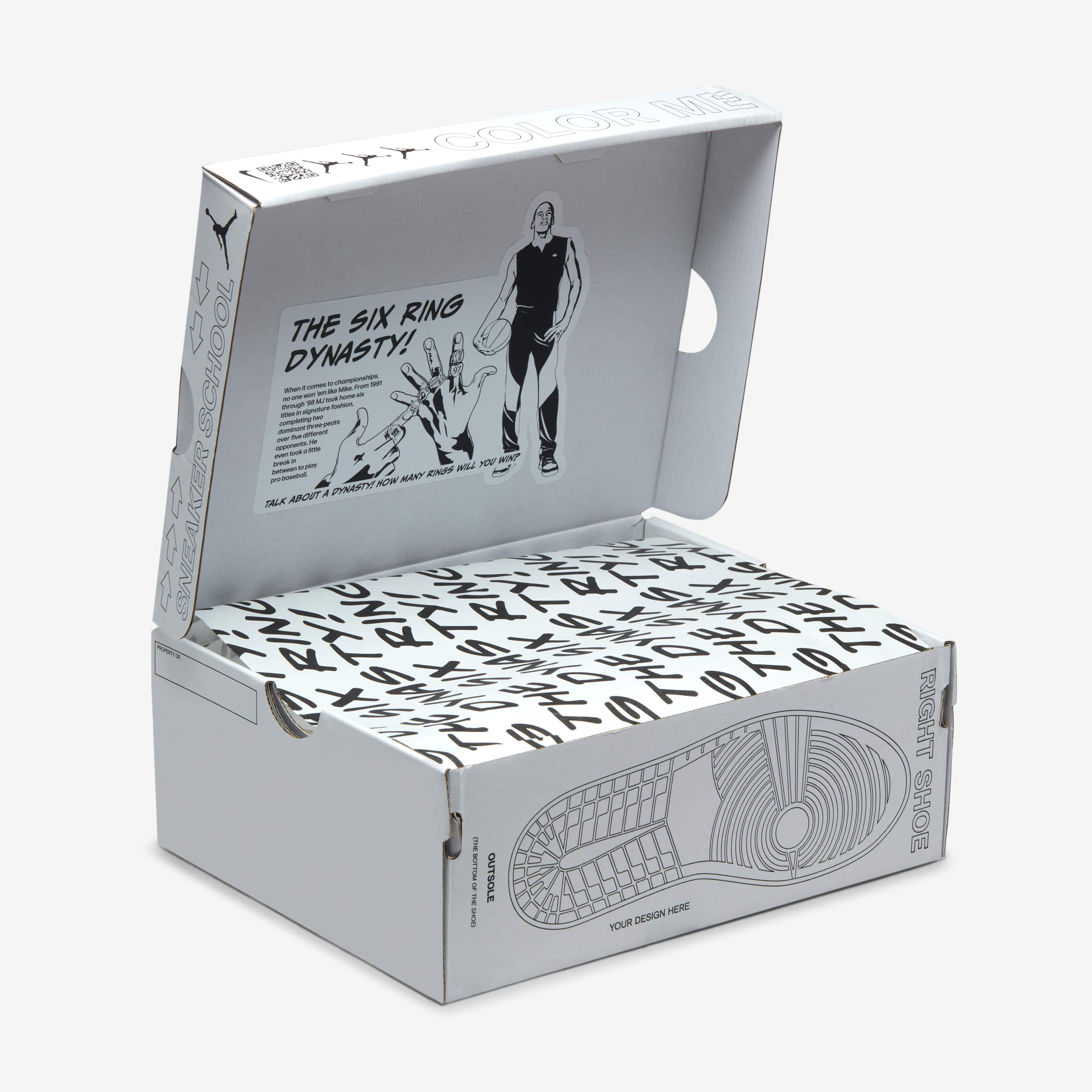 اير جوردن 1 ميد سنيكر سكول image number 10