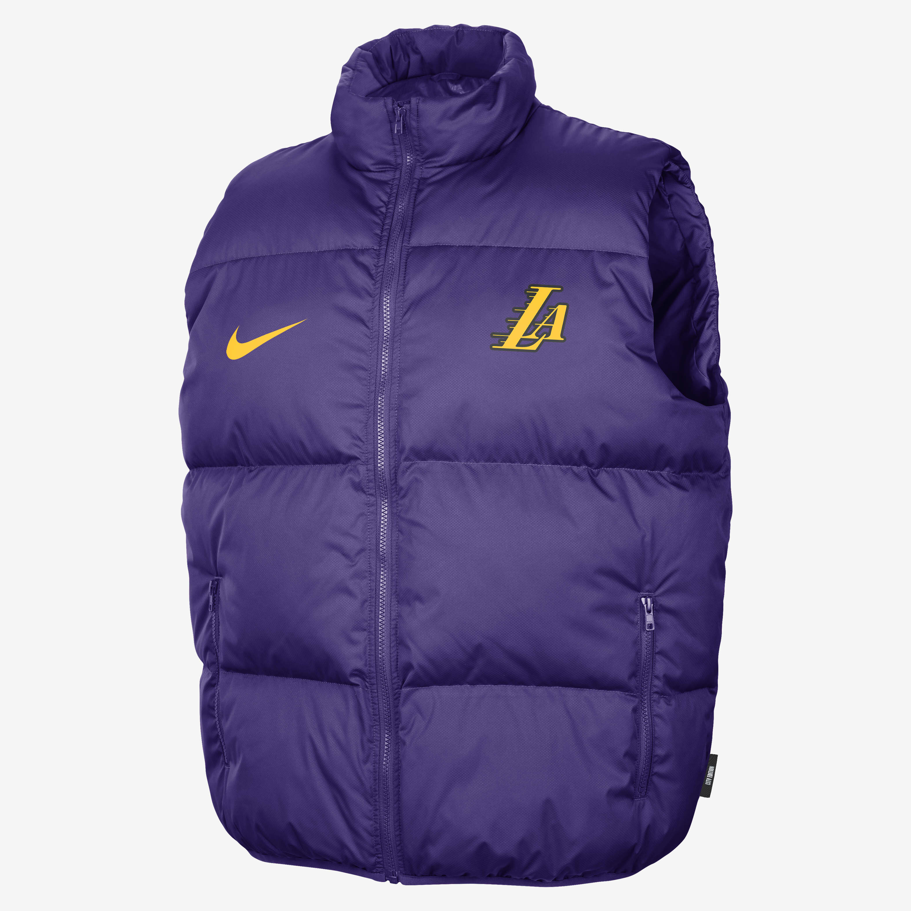 Buy Los Angeles Lakers City Edition Men s Nike NBA Puffer Gilet Nike Qatar Official