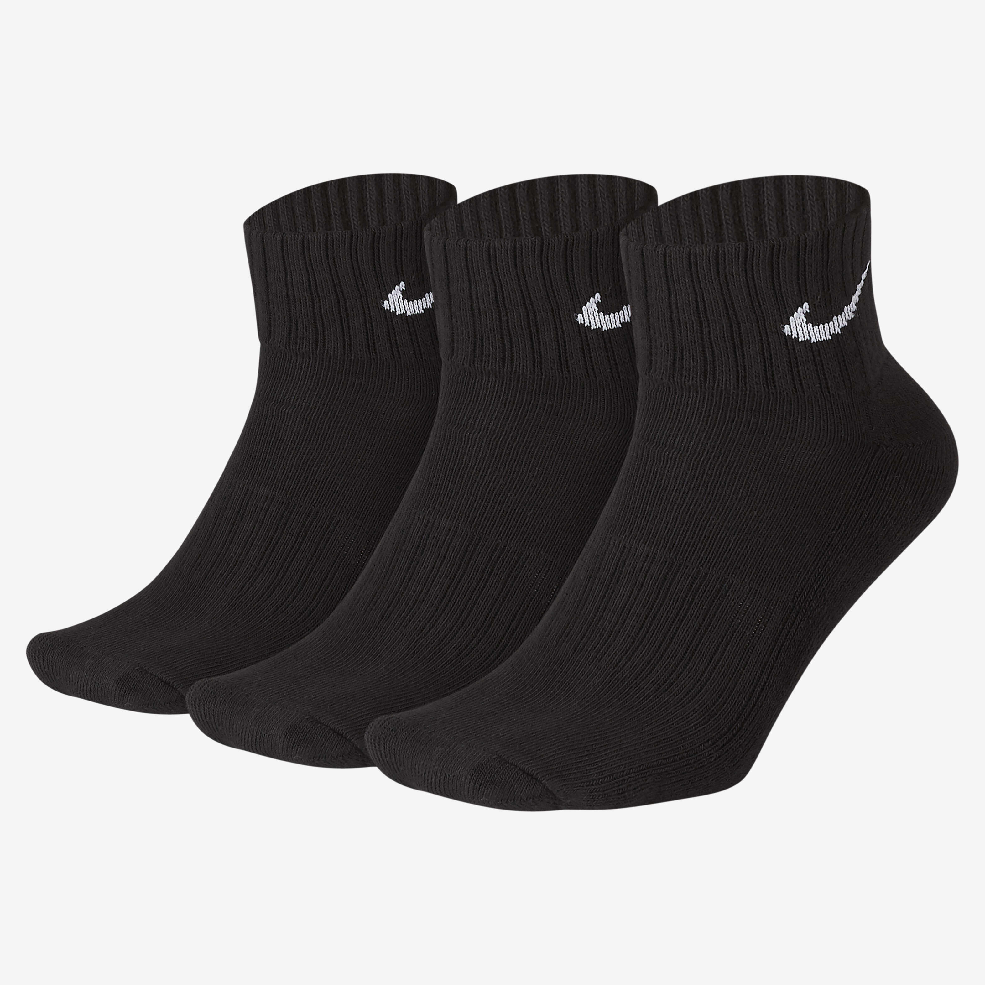 Buy Nike Cushioned Ankle Socks 3 Pairs Nike Qatar Official