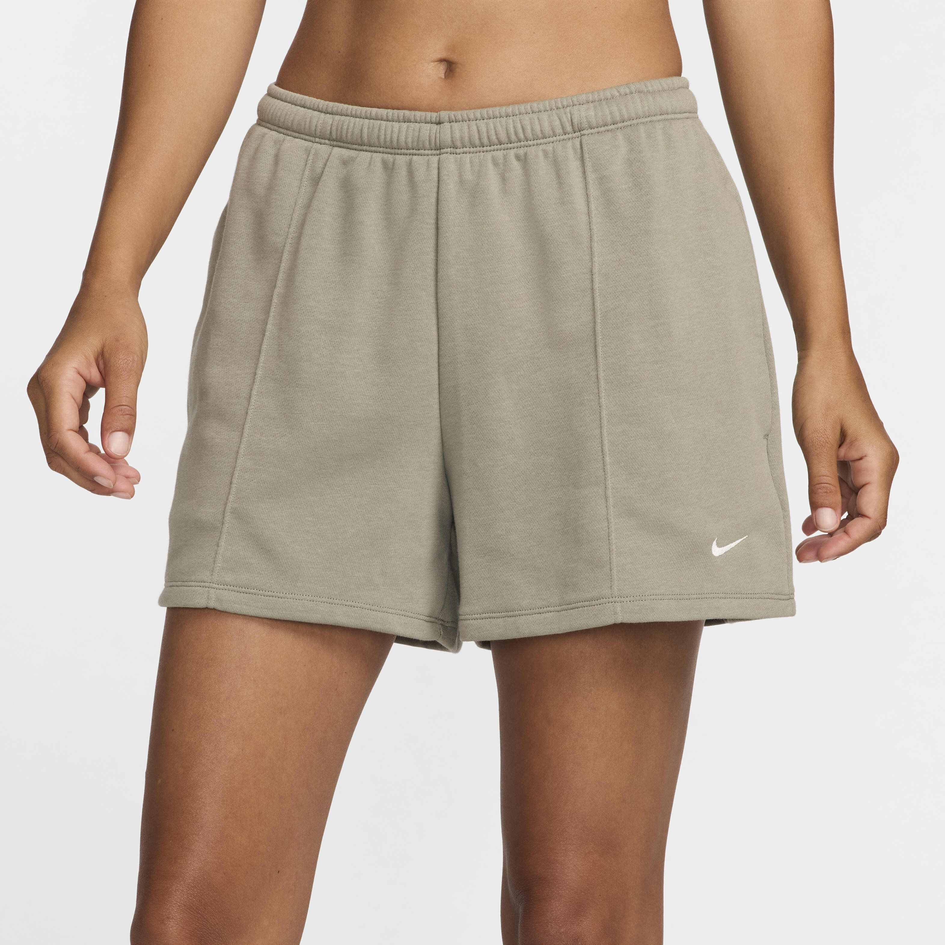Buy Nike Sportswear Chill Terry Women s Mid Rise 10cm approx. French Terry Shorts Nike Qatar Official