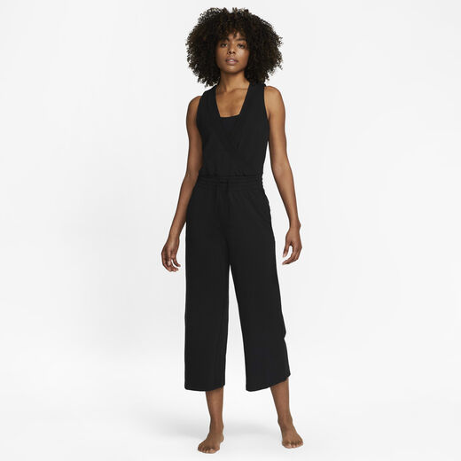Jumpsuits & Rompers-Nike, Nike Yoga Dri-FIT, Women's French Terry Jumpsuit