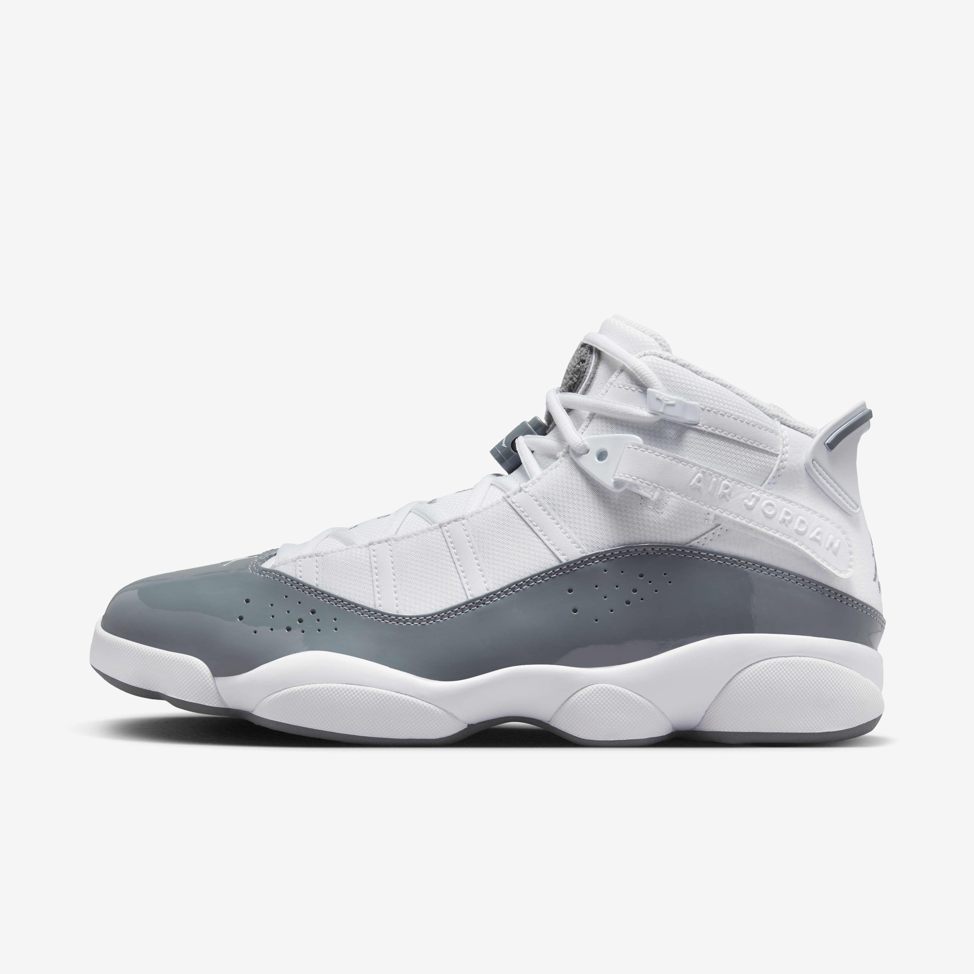 Buy Jordan Rings Men's Shoes White/White/Cool Grey Nike