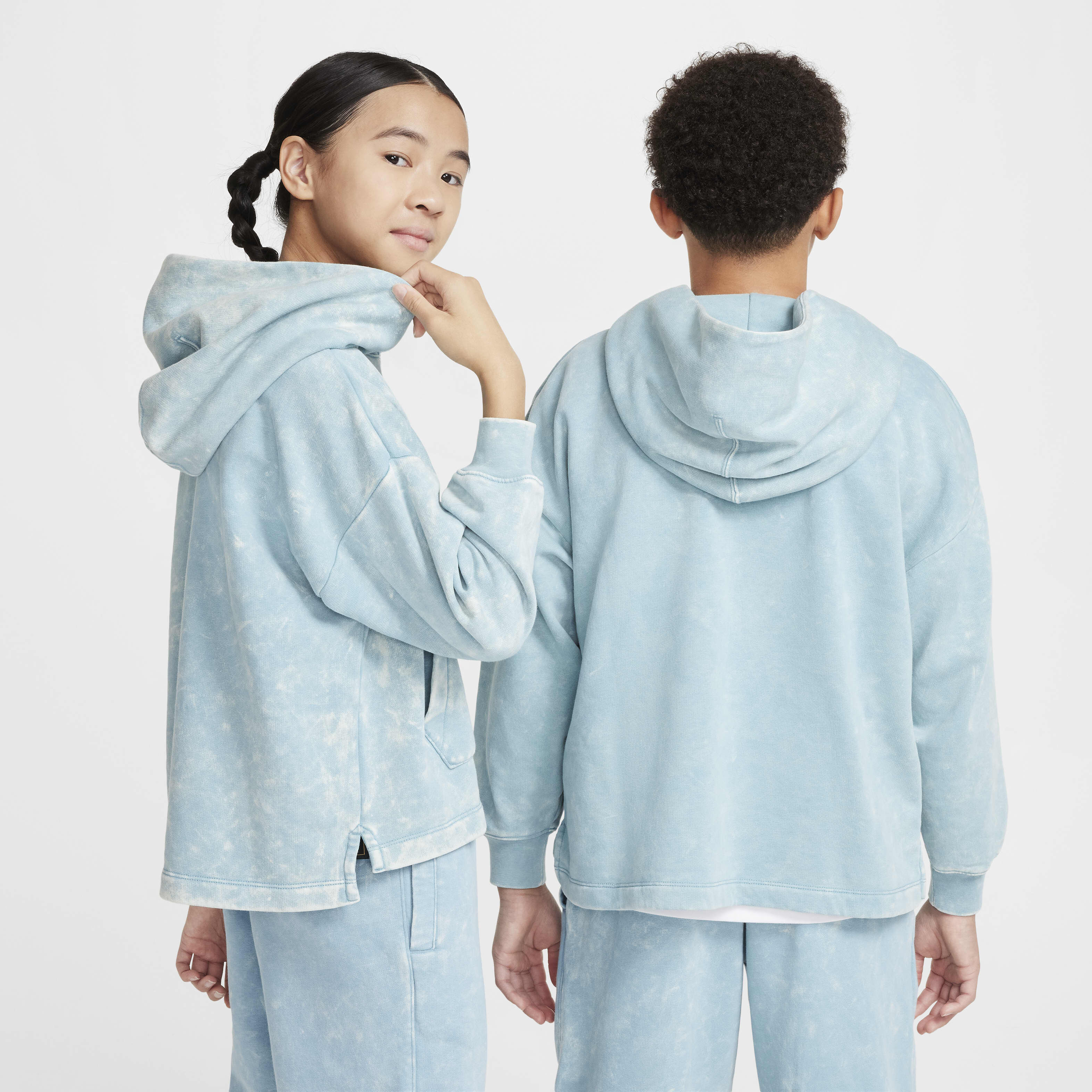 Uo faux fur hoodie sweatshirt new arrivals