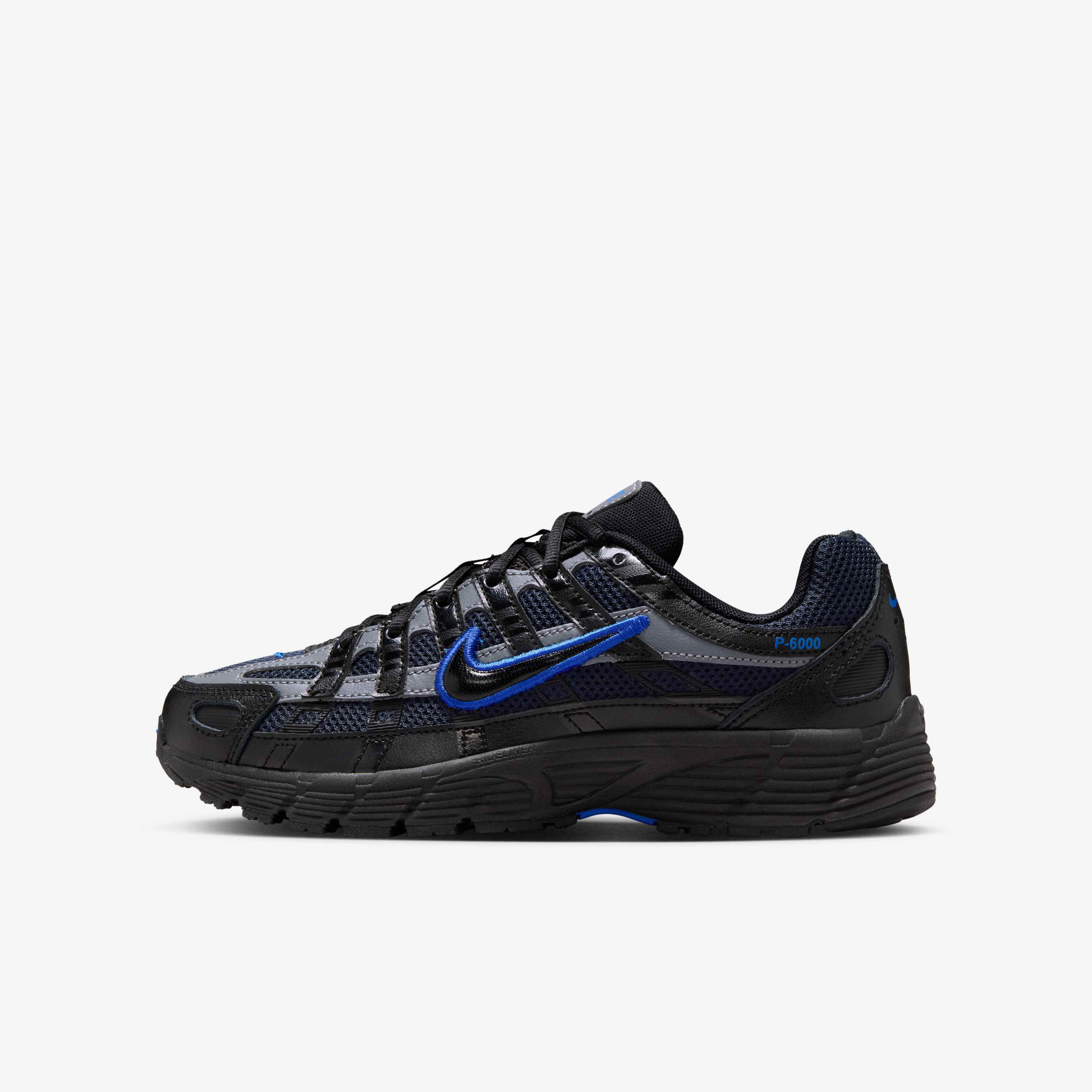 Buy Nike P-6000 Older Kids' Shoes - Black/Game Royal/Cool Buy Nike P-6000 Older Kids' Shoes - Black/Game Royal/Cool