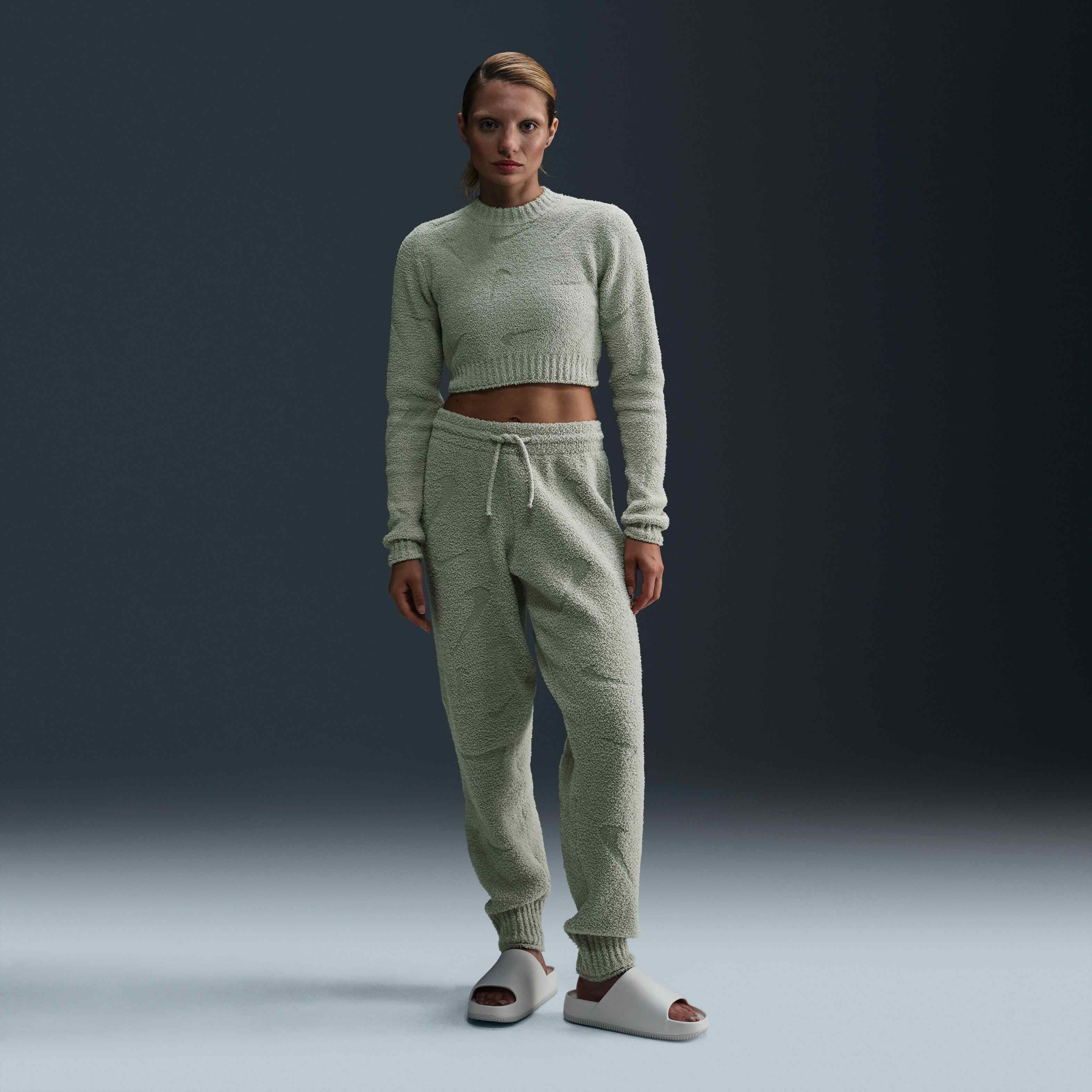 ウォーキング・ランニングウェア charbon PIGMENT DYE WAFFLE NO-SLEEVE CORNER PRINTING | SHAKA WEAR シャカウェア Women Garment Dye