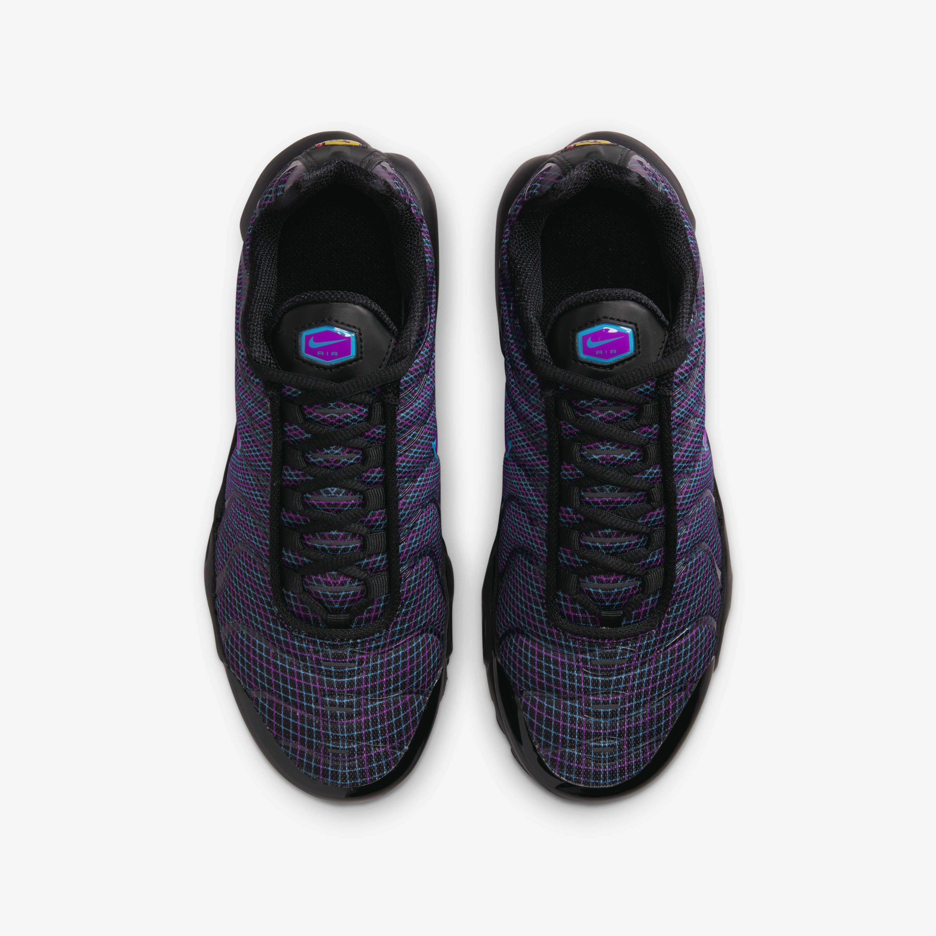 Buy Nike Air Max Plus Older Kids' Shoes - Black/Baltic Blue