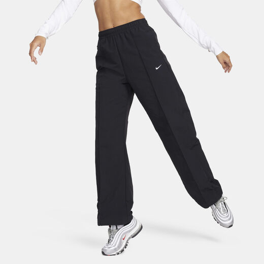 Trousers & Tights-Nike, Nike Sportswear Everything Wovens, Women's Mid-Rise Open-Hem Trousers