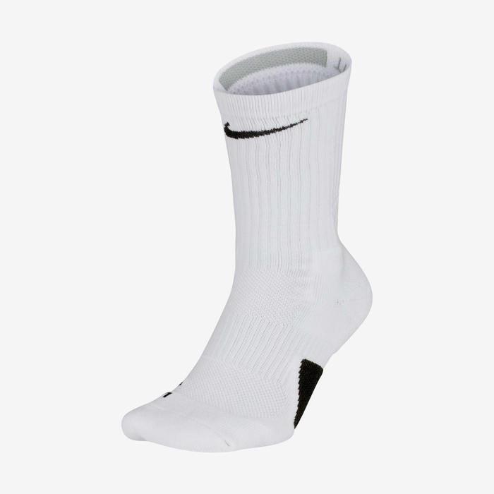 Buy Nike Elite Crew Basketball Socks White/Black/Black Nike