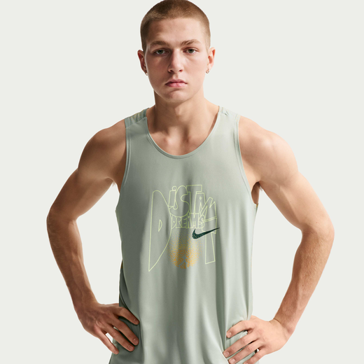 Men's Sleeveless Tank Tops-Nike, Nike Stride, Men's Dri-FIT ADV Running Tank Top