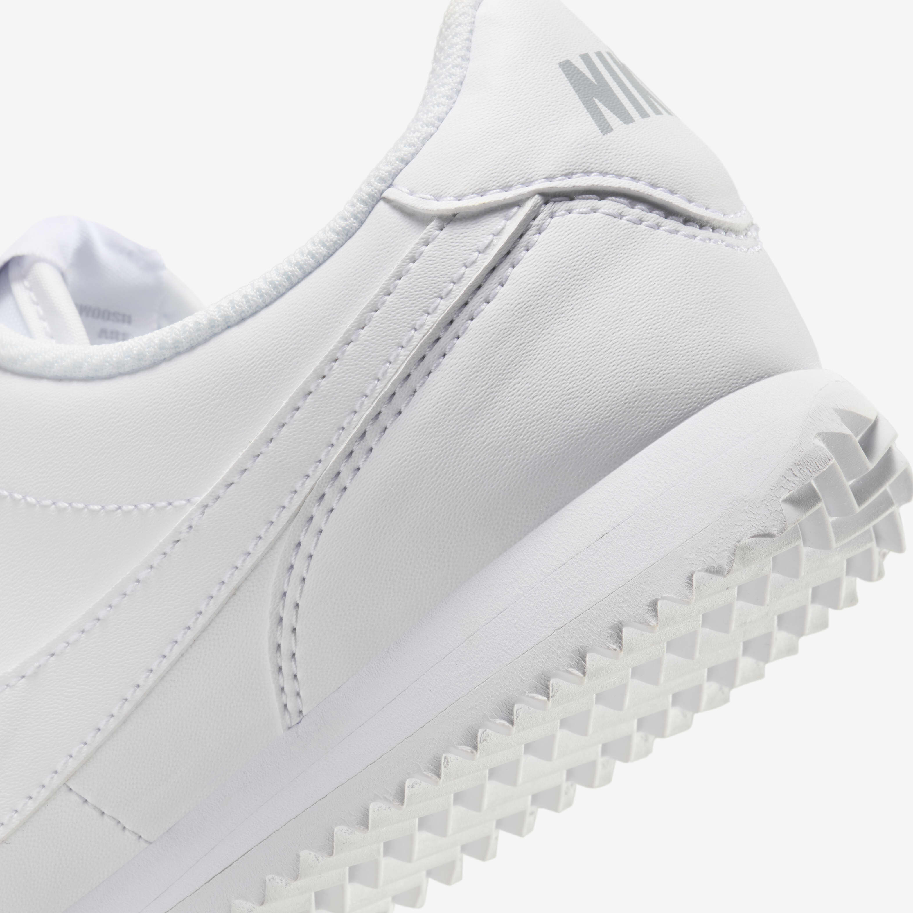 All white nike cortez junior sales