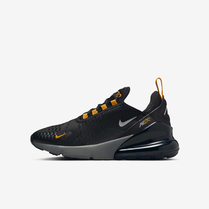Buy Nike Air Max 270 Older Kids' Shoes Black/University Gold