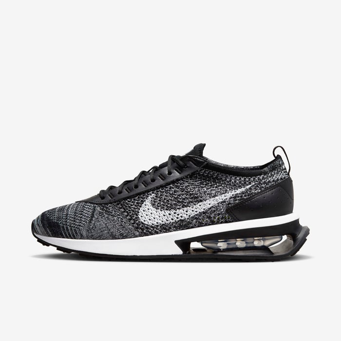Buy Nike Air Max Flyknit Racer Men's Shoes Black/White Nike
