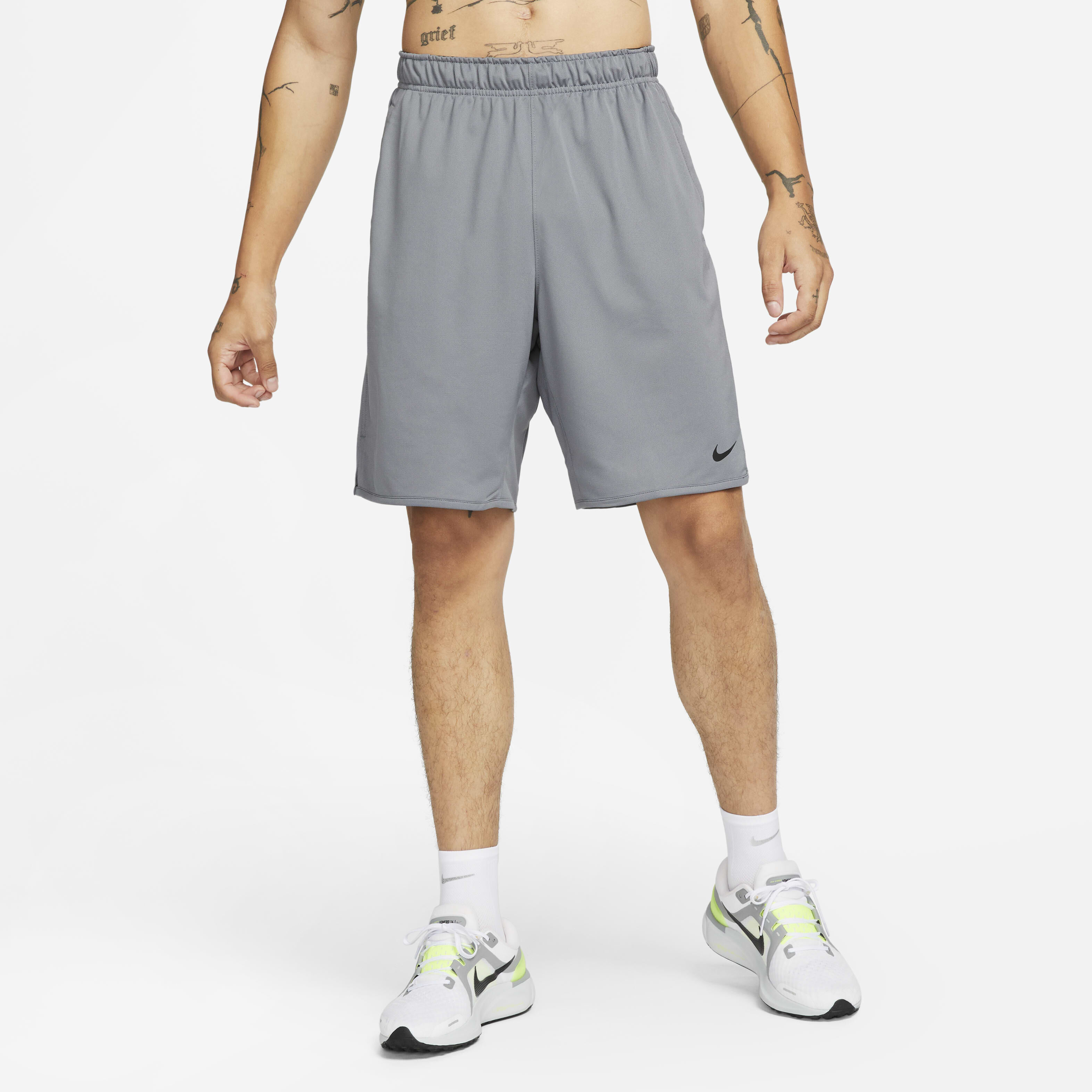 Nike grey dri fit shorts on sale