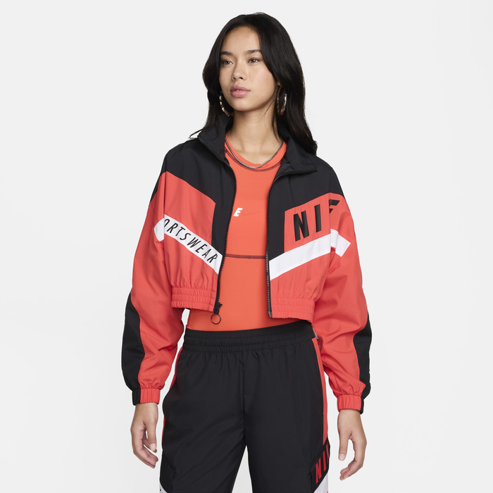 Buy Nike Sportswear Women's Woven Jacket Light Crimson/Black