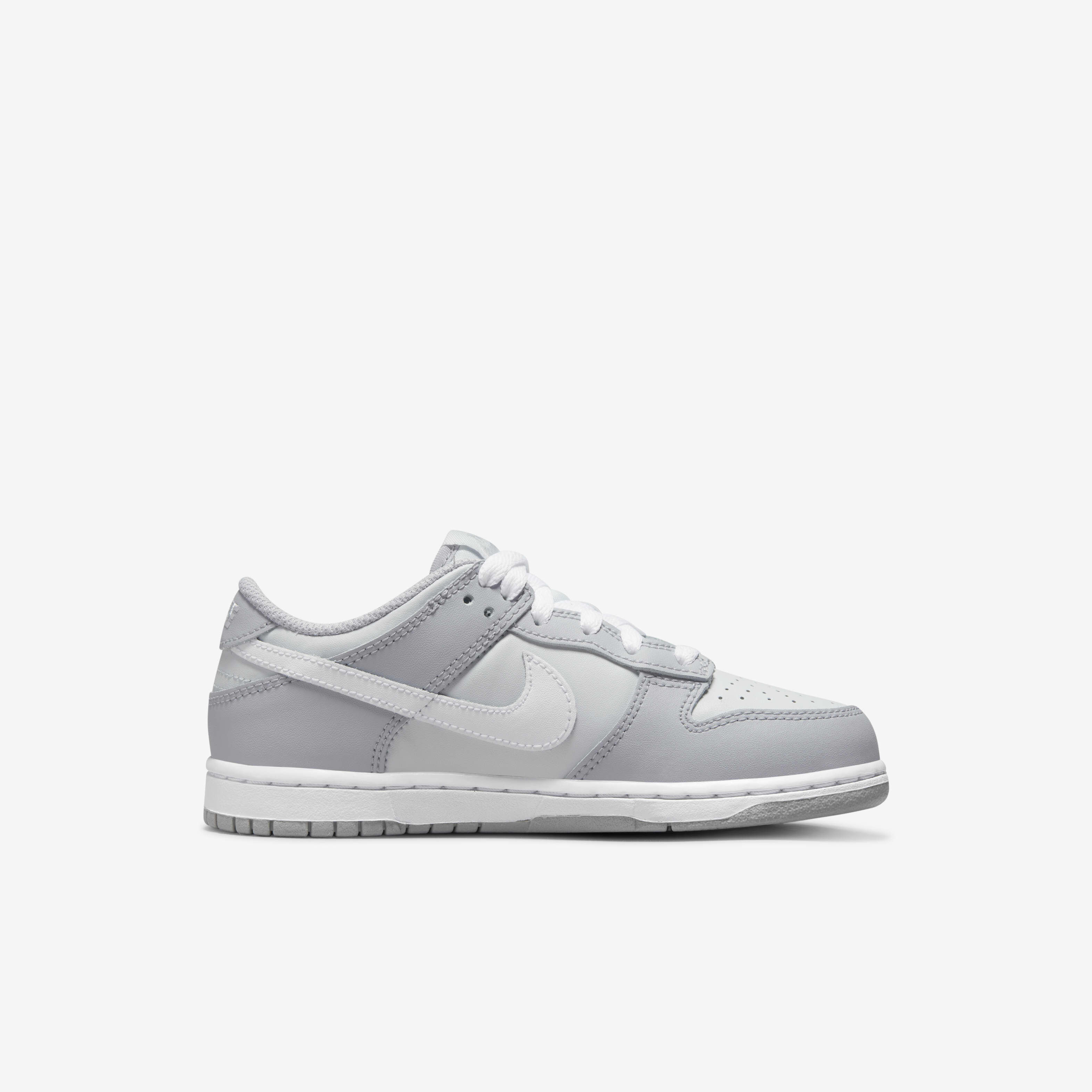 Buy Nike Dunk Low Younger Kids' Shoes - Pure Platinum/Wolf