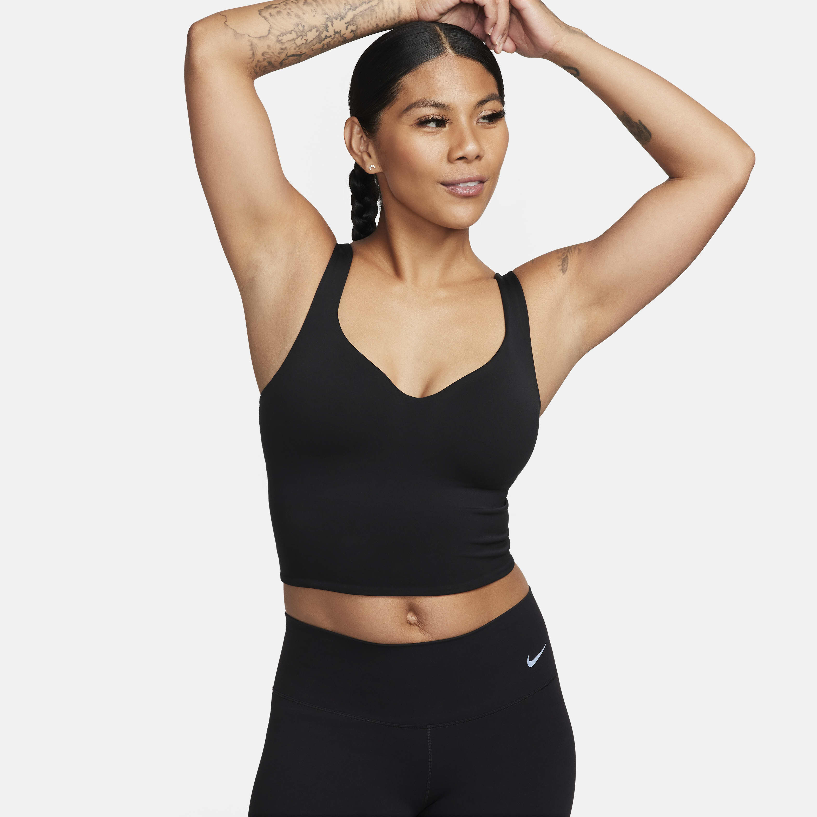 Buy Nike Alate Women s Medium Support Padded Sports Bra Tank Top Nike Qatar Official