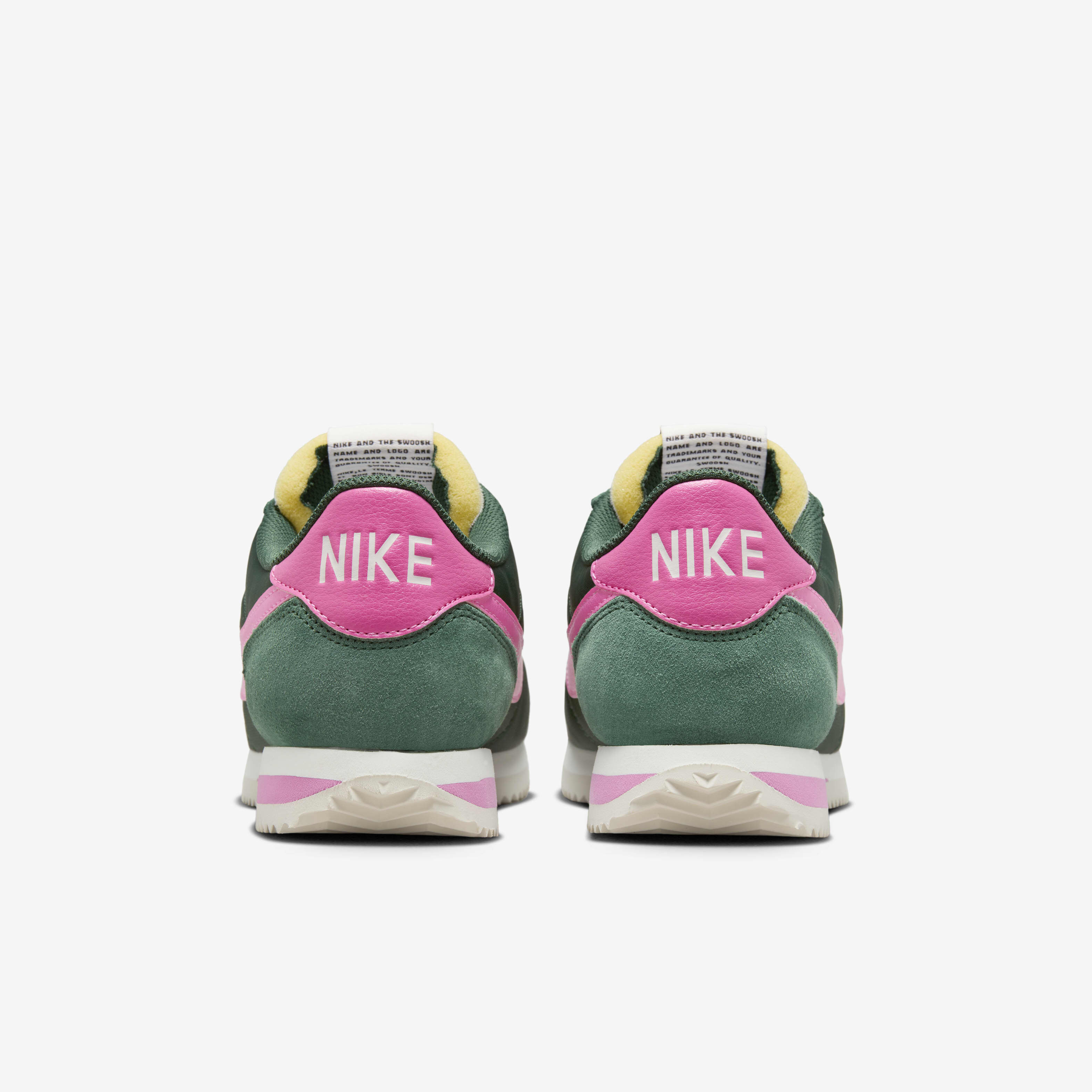 Buy Nike Cortez Textile Shoes - Fir/Sail/Team Orange Buy Nike Cortez Textile Shoes - Fir/Sail/Team Orange