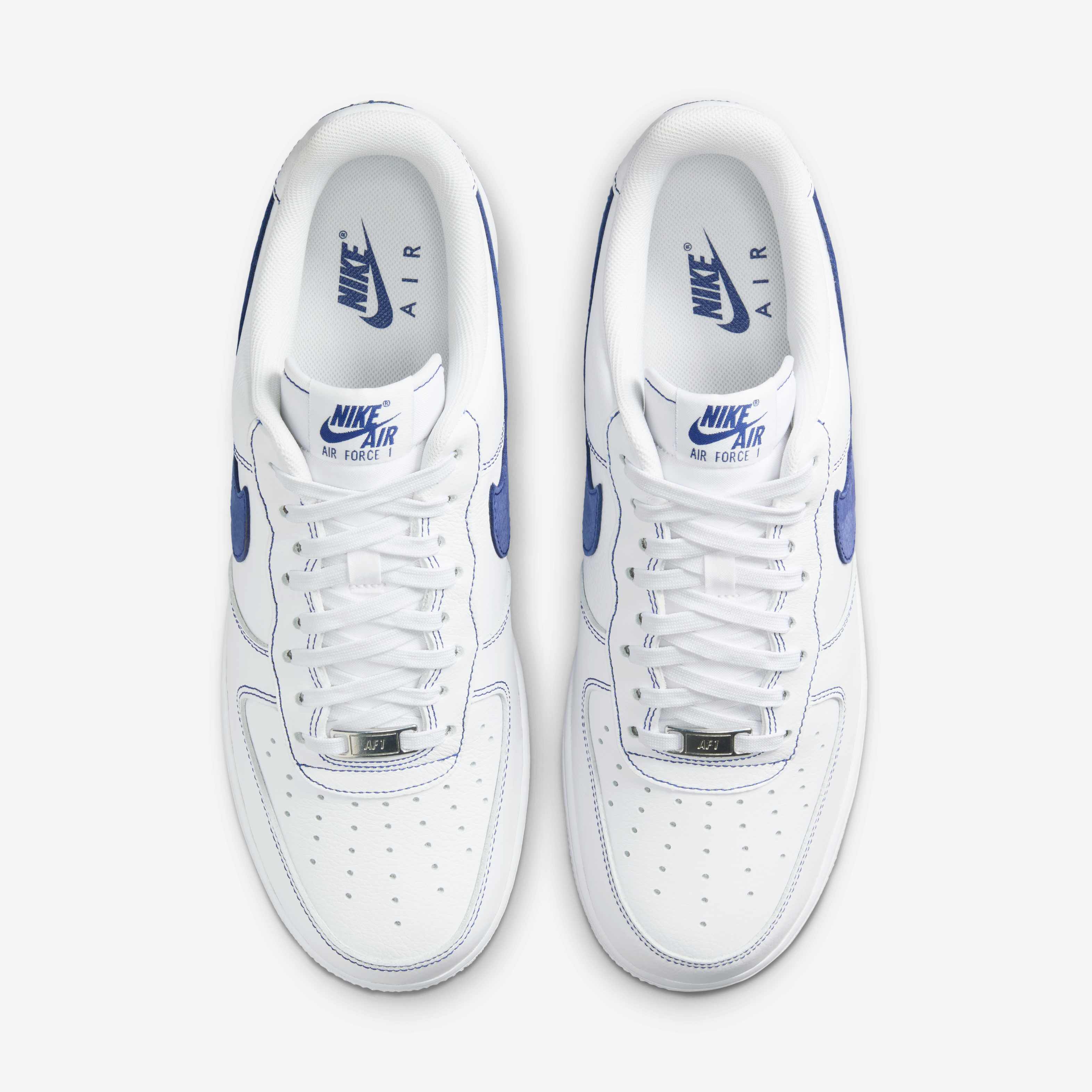 Buy Nike Air Force 1 '07 LV8 Men's Shoes - White/Deep Royal