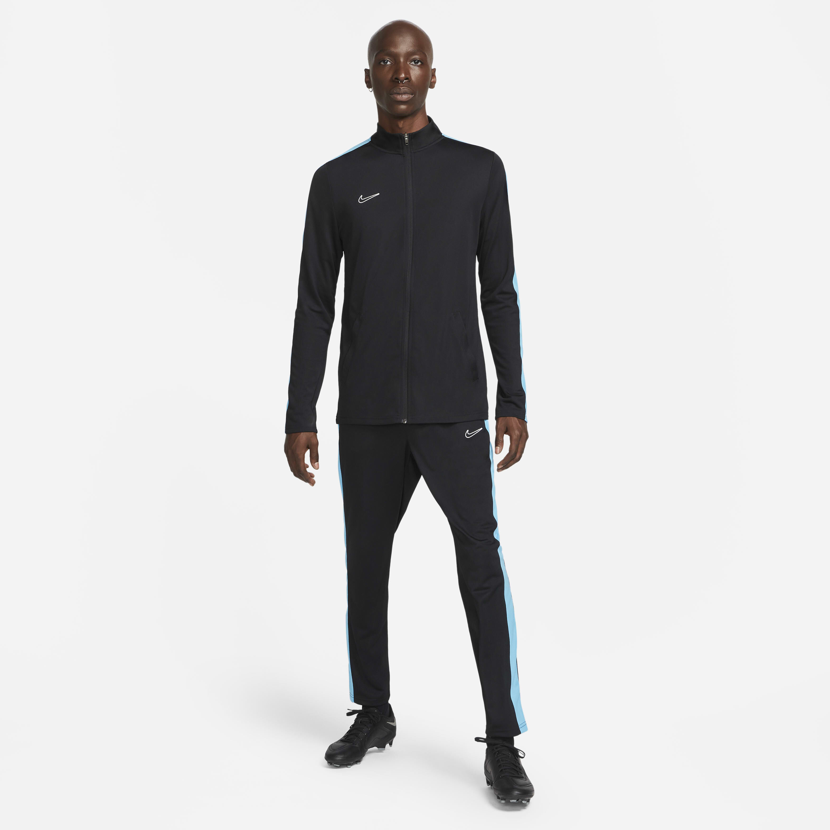 Buy Nike Academy Men's Dri-FIT Football Tracksuit Black/Baltic