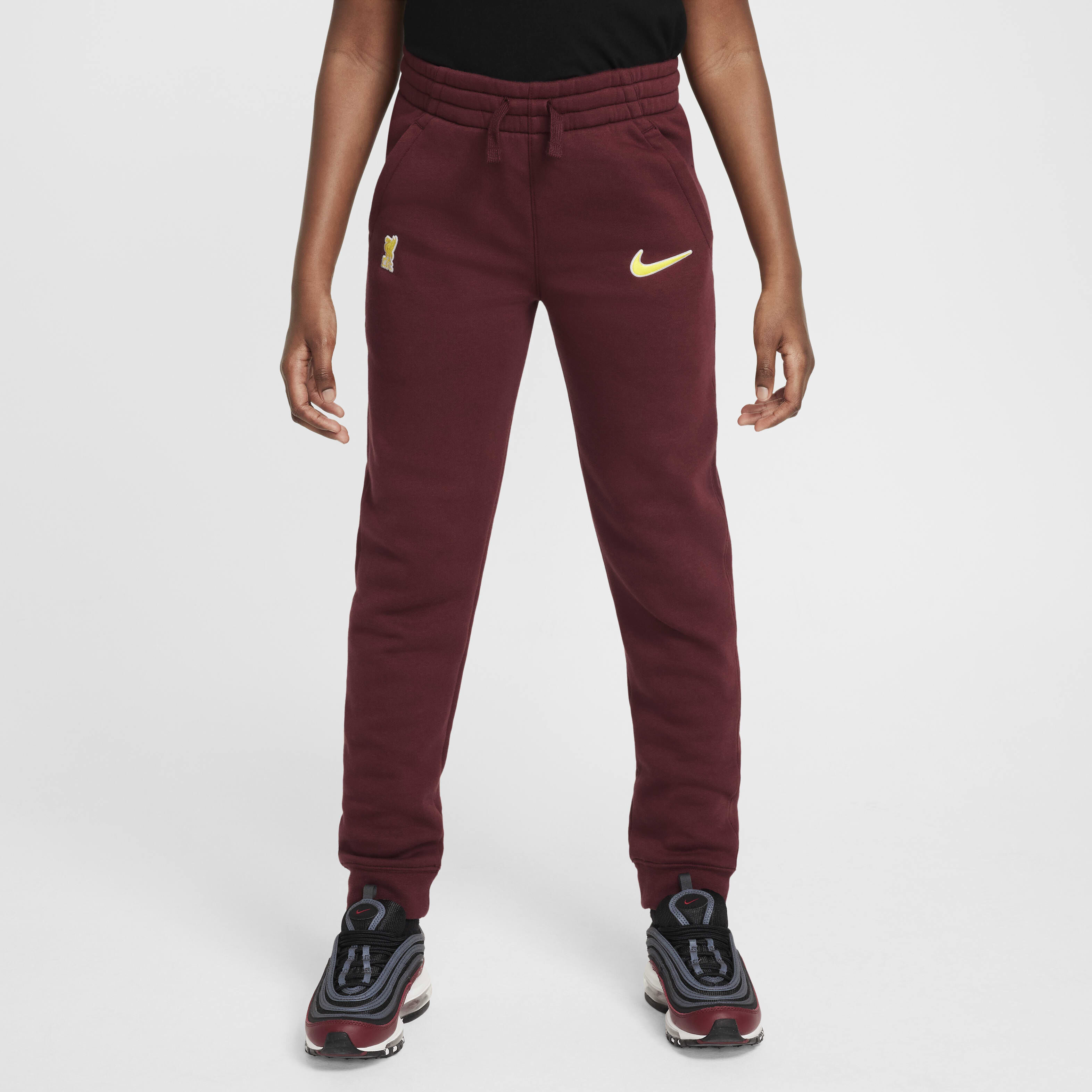 Fluffy nike joggers hotsell
