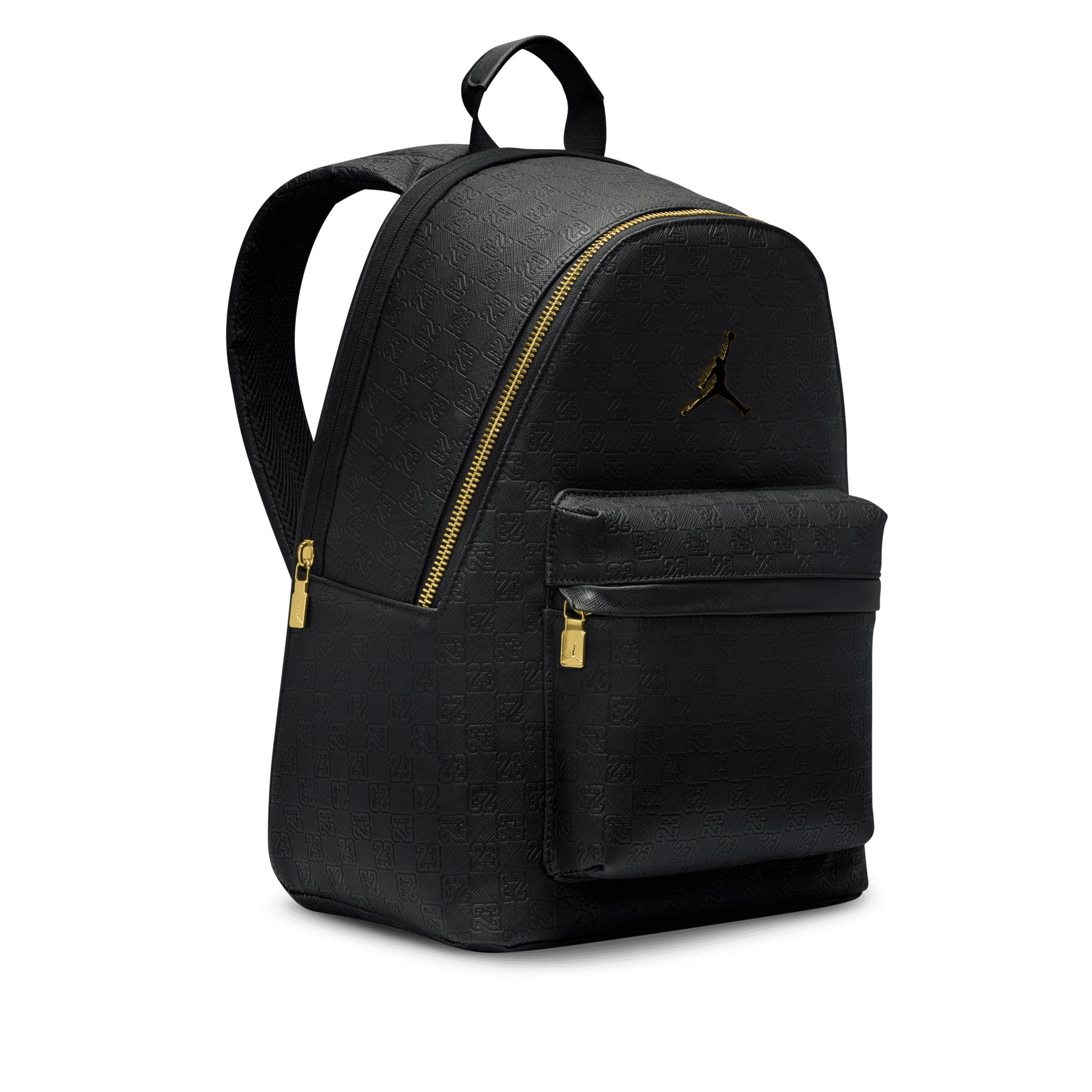 Buy Jordan Monogram Backpack (20L) - Black/Gold | Nike Qatar