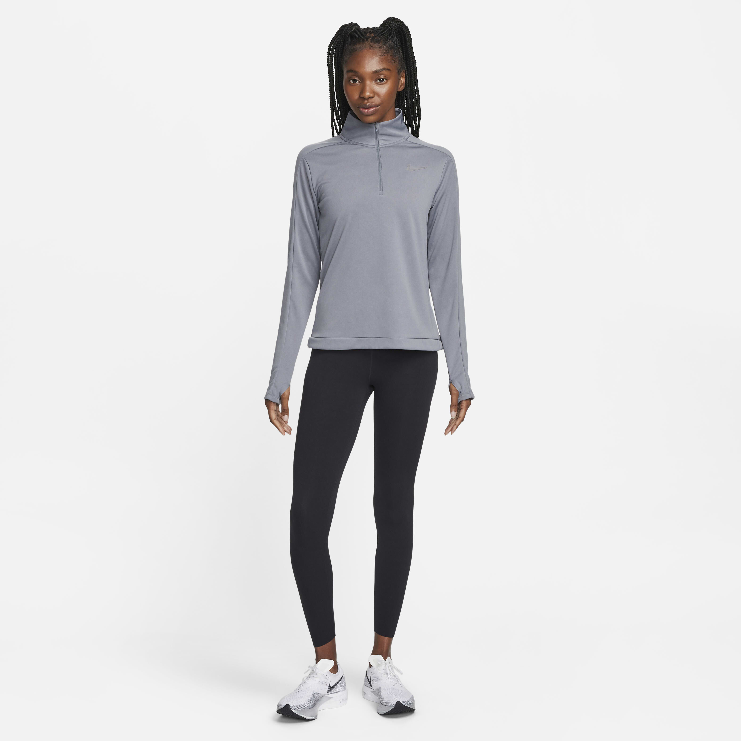 Nike dri fit quarter zip womens online