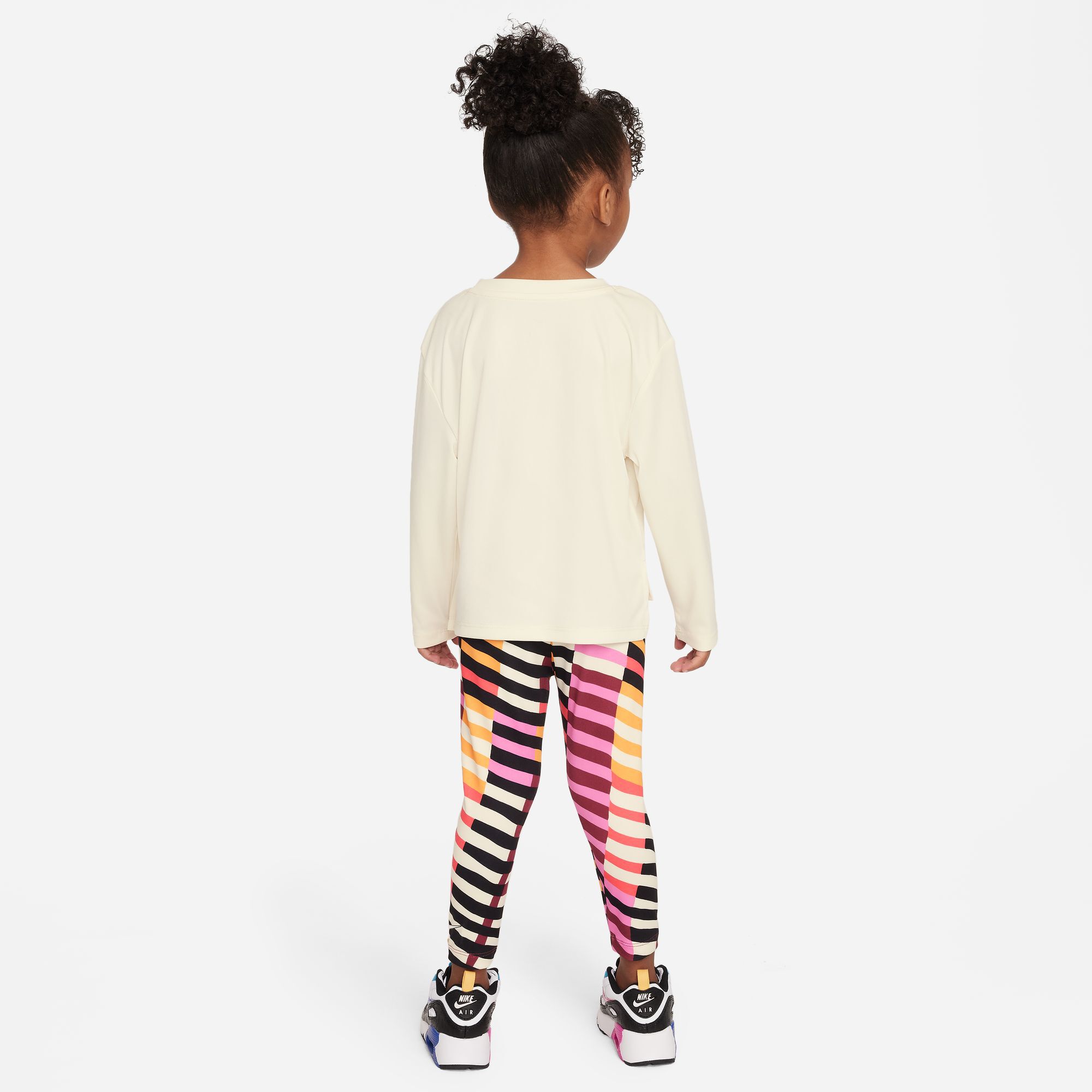 Nike Long Sleeve Tee and Printed Leggings Set image number 1