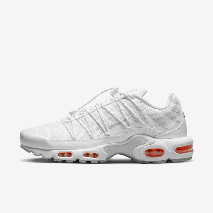 Buy Nike Air Max Plus Utility Men's Shoes White/Safety Orange