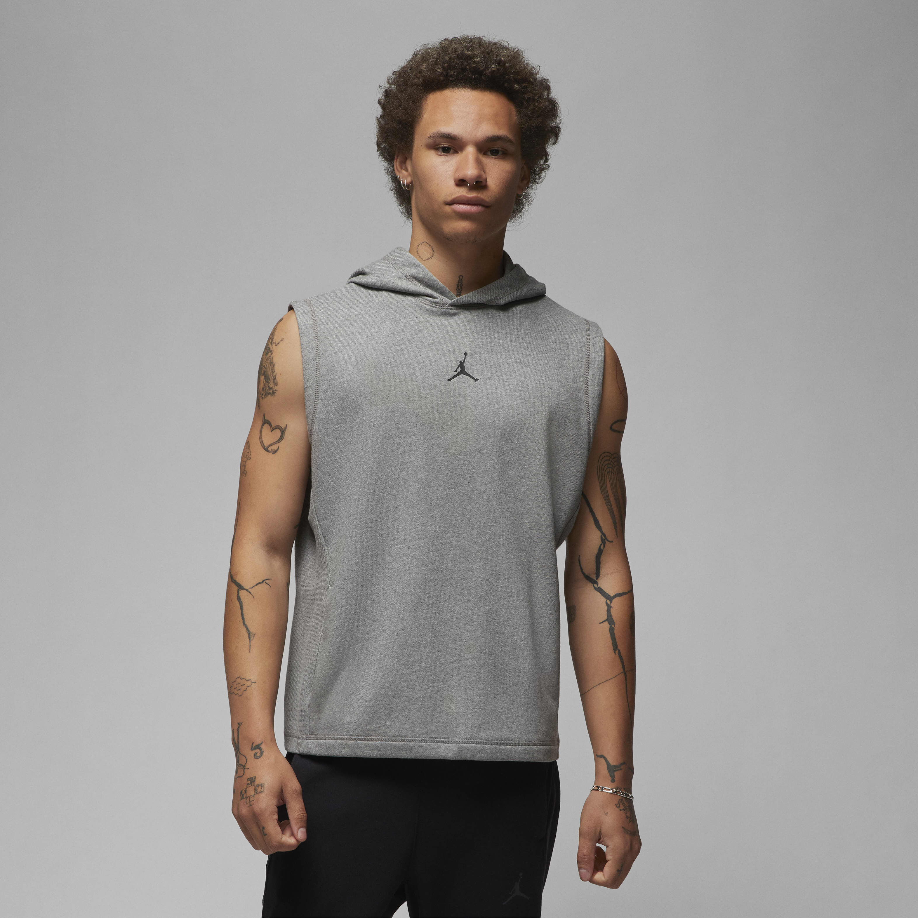 Nike men's dry sleeveless hoodie hotsell