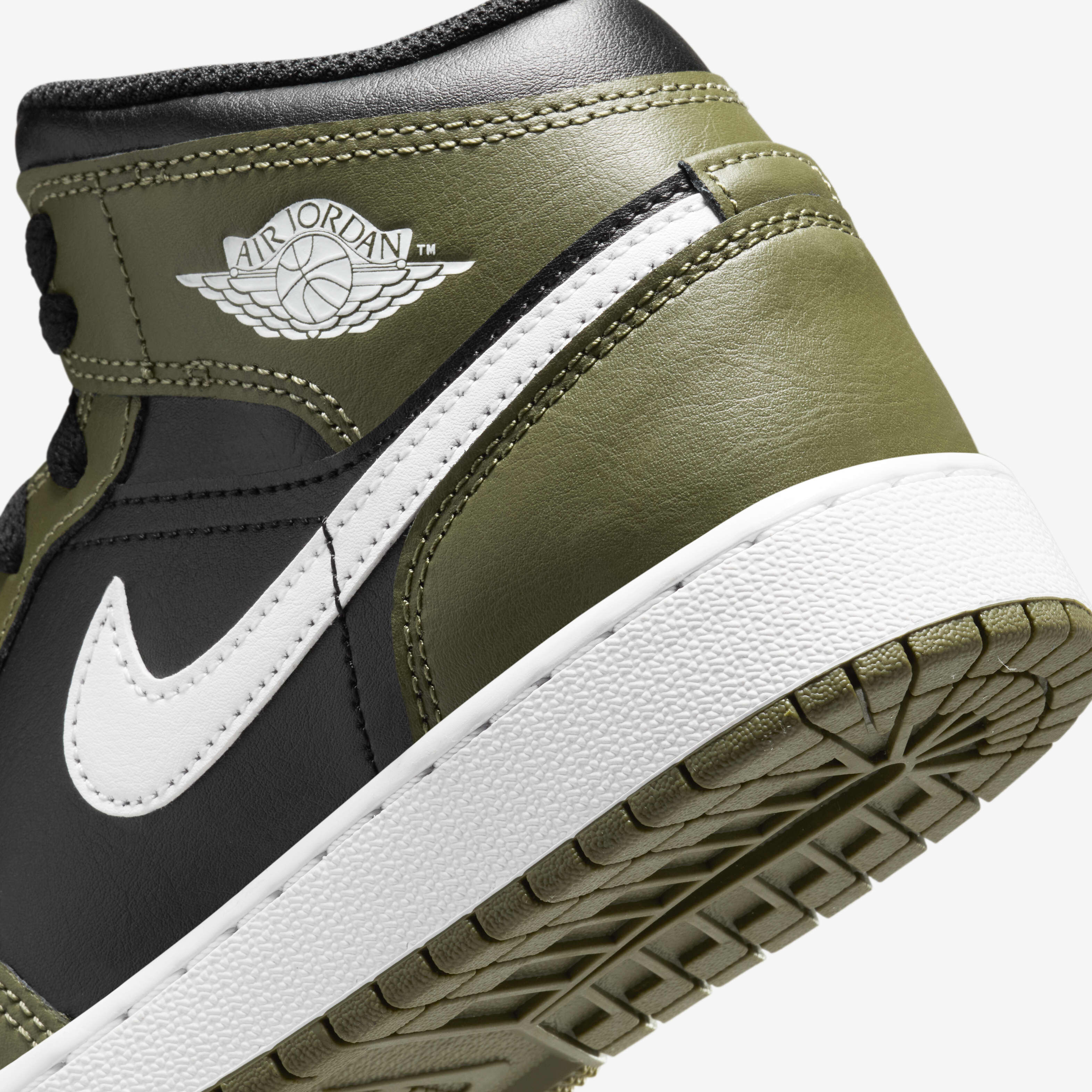 Nike air jordan 1 mid olive shop
