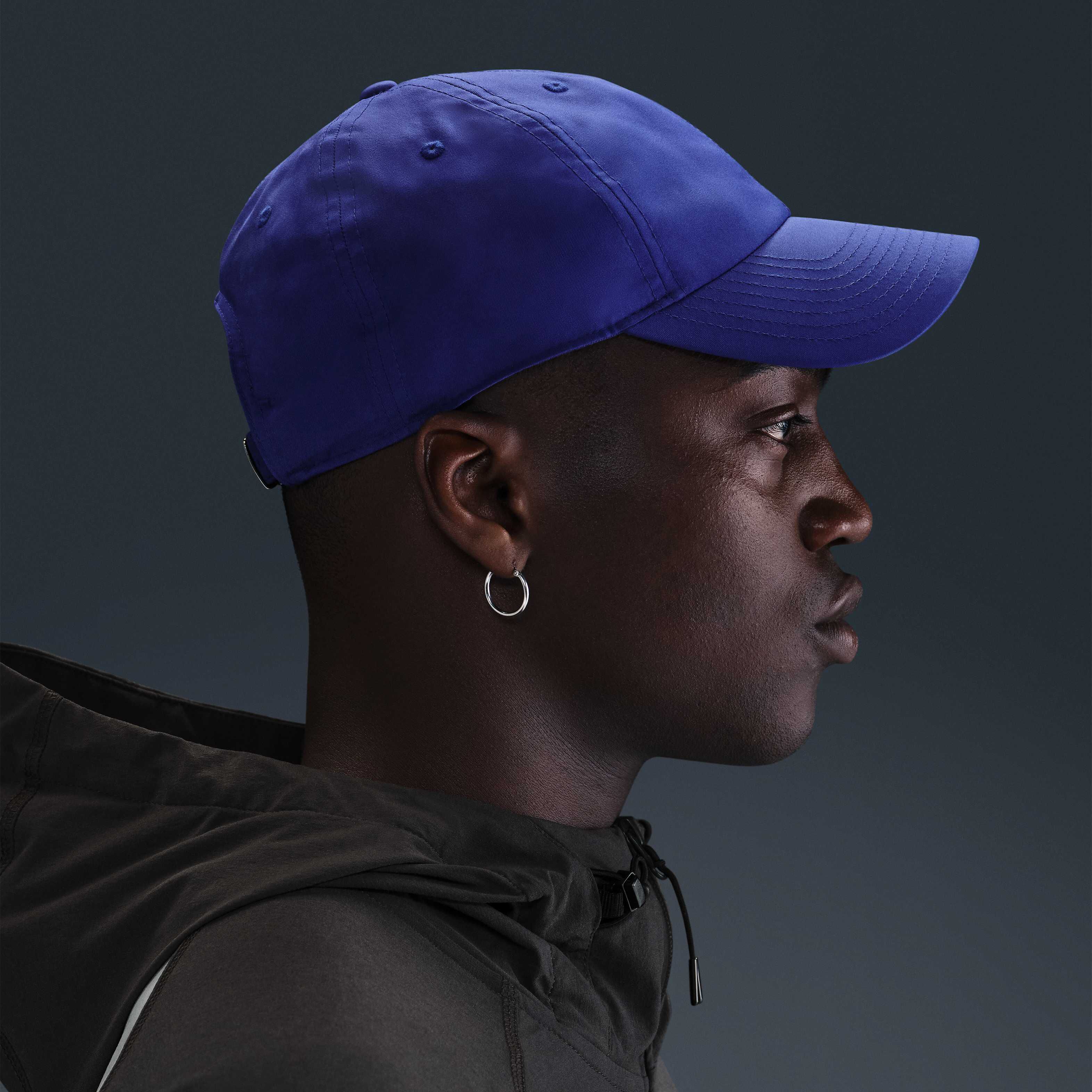 Buy Nike Dri-FIT Club Unstructured Metal Swoosh Cap - Deep Night