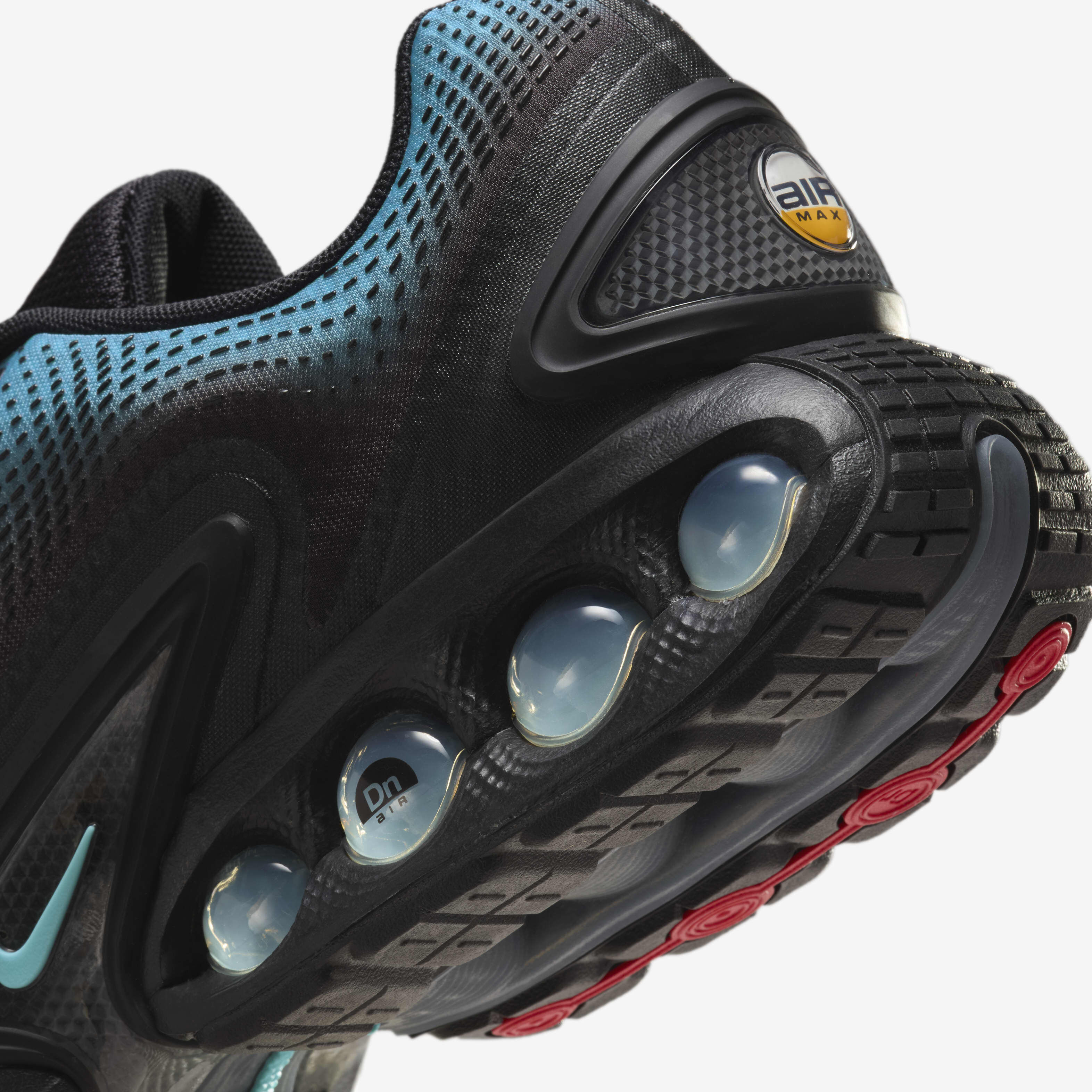 Buy Nike Air Max Dn Shoes - Black/Cool Grey/Comet Red/Baltic Blue