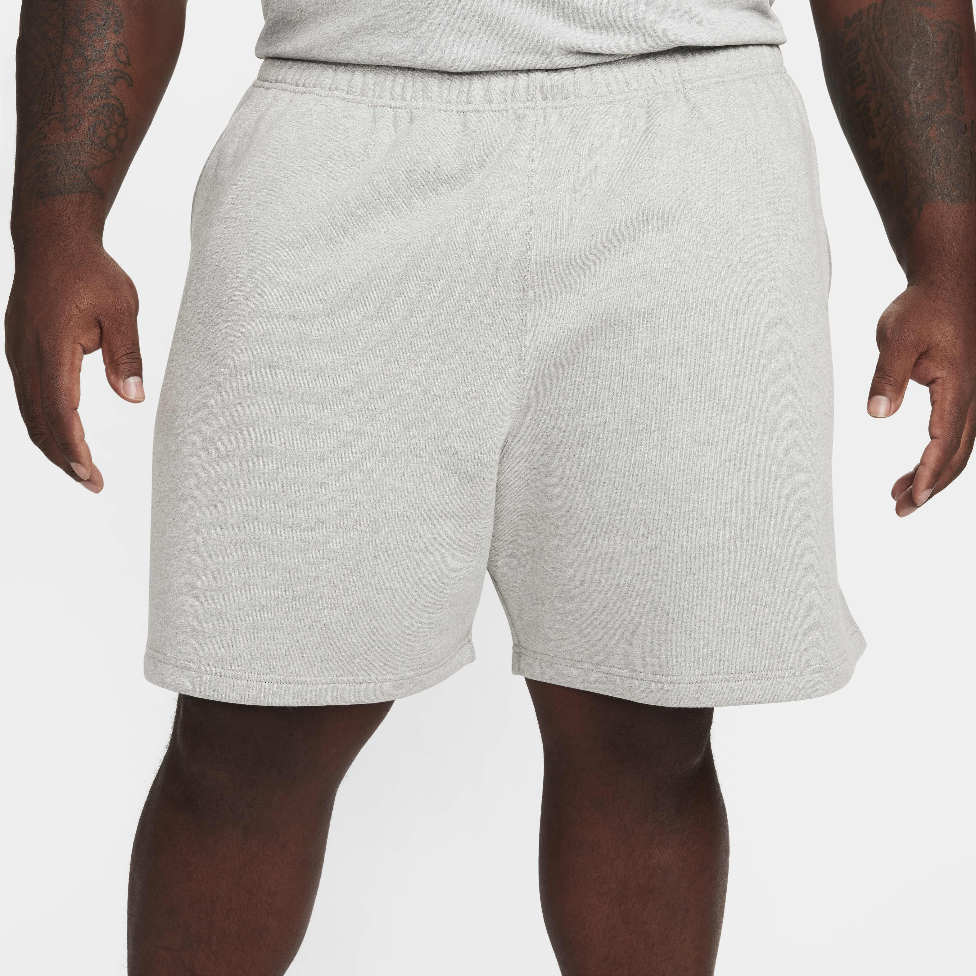 Nike swoosh fleece shorts mens top