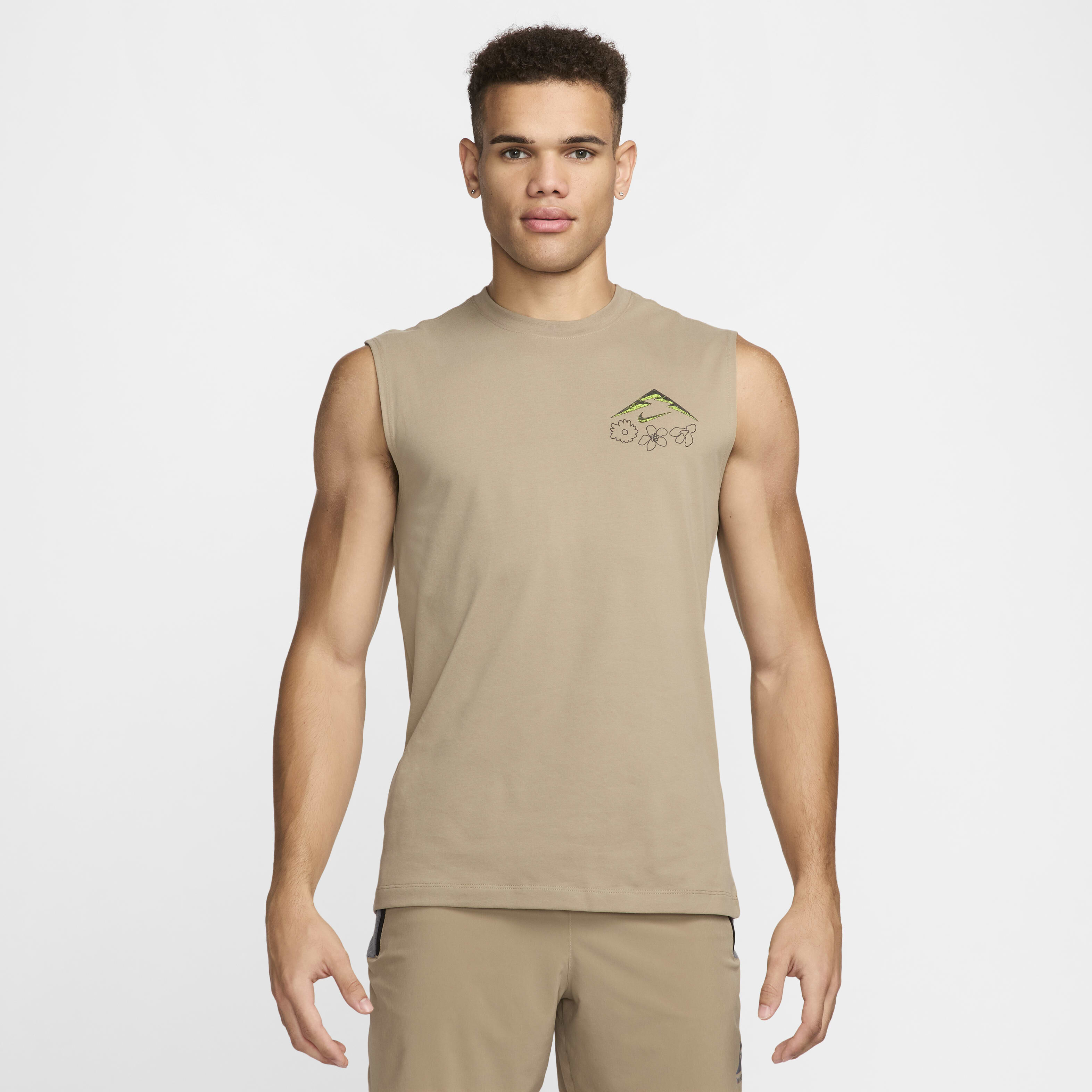 Buy Nike Men s Dri FIT Sleeveless Running T Shirt Nike Qatar Official