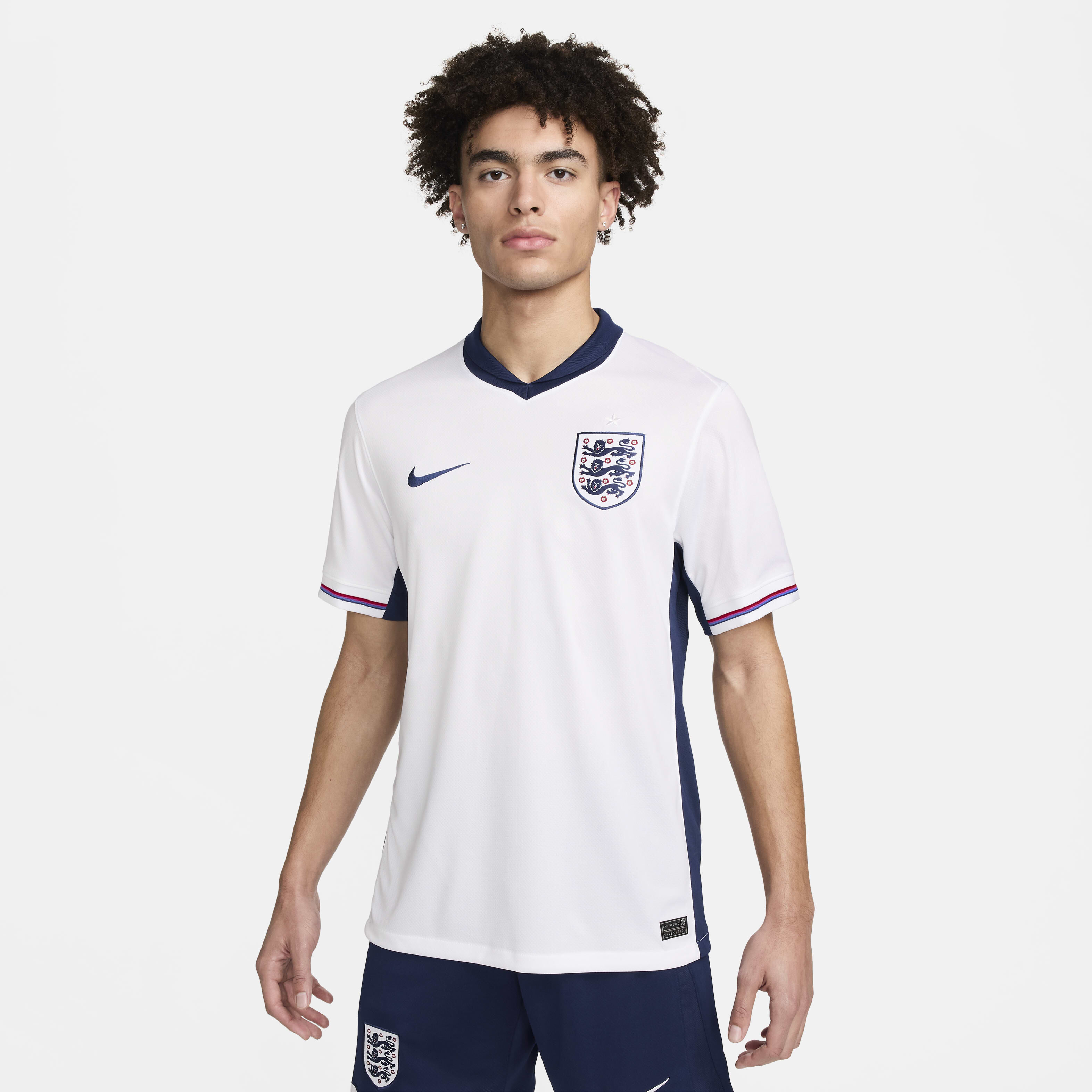 Buy England Men s Team 2024 25 Stadium Home Men s Nike Dri FIT Football Replica Shirt Nike Qatar Official