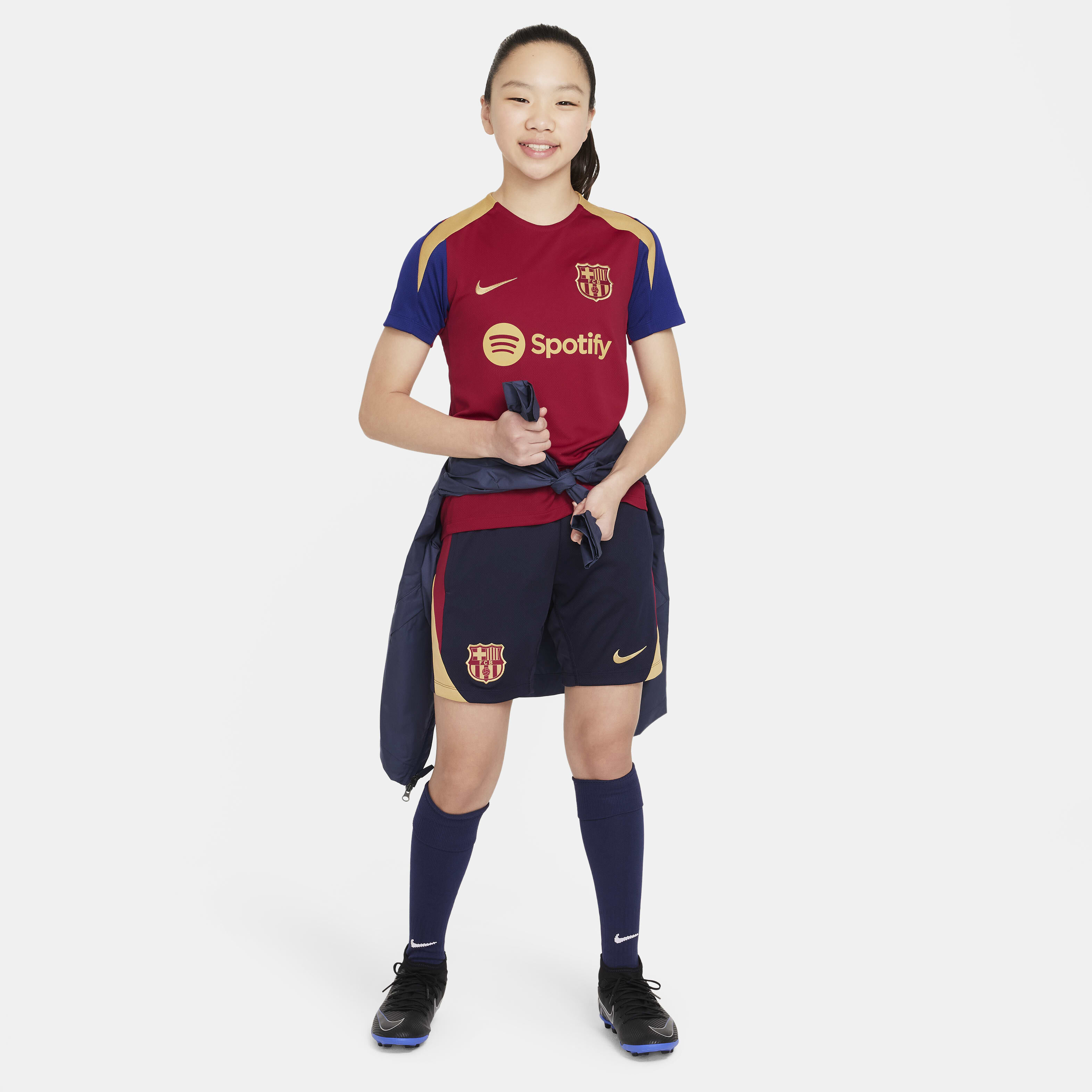 スポーツ O702 FCBarcelonacampions SECOND #TRIPL3T Buy F.C. Barcelona Strike Older Kids' Nike Dri-FIT Football Knit