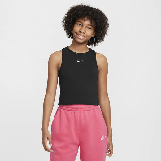 T-Shirts & Tops-Nike, Nike Sportswear, Girls' Ribbed Tank Top