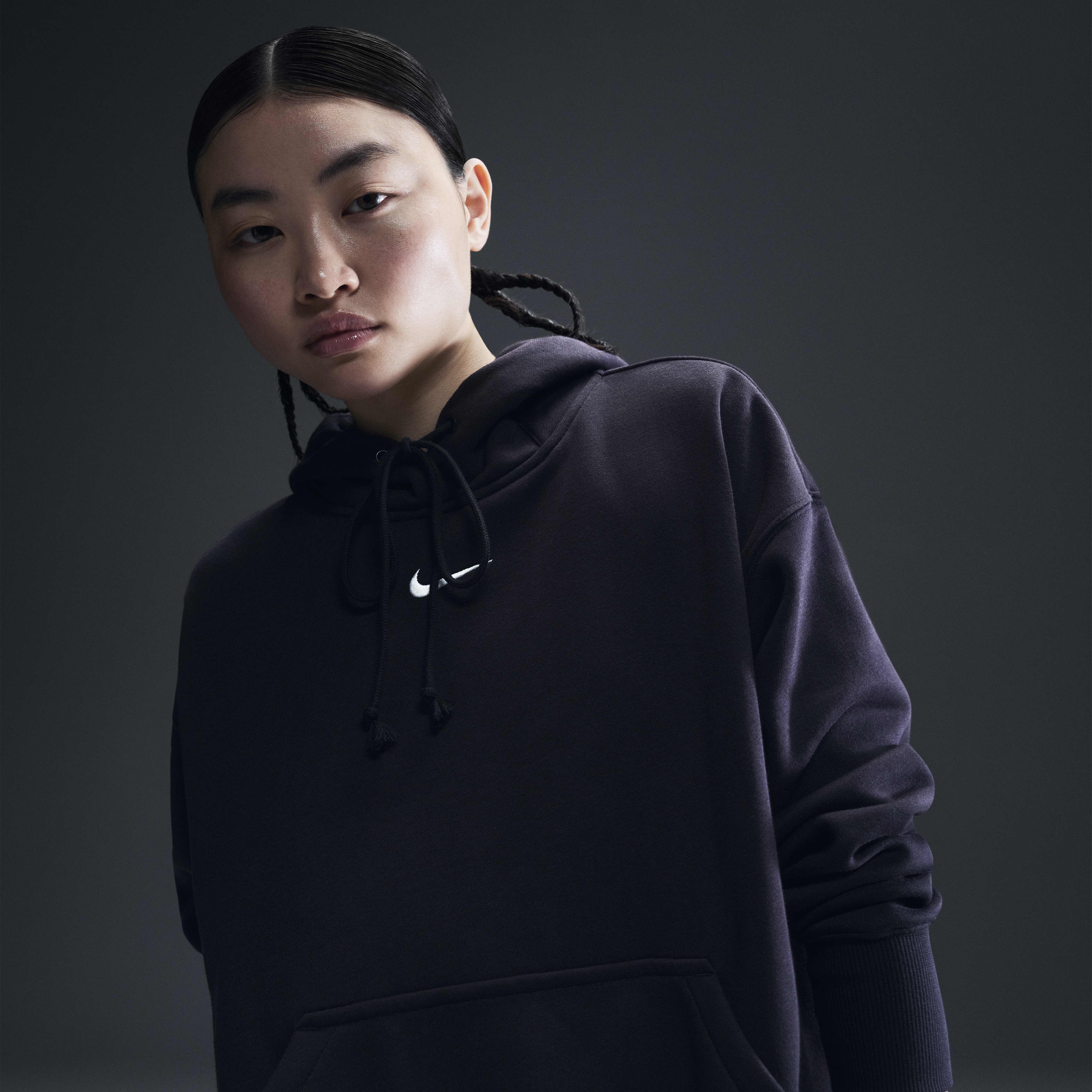 Buy Nike Sportswear Phoenix Fleece Women s Oversized Pullover Hoodie Nike Qatar Official