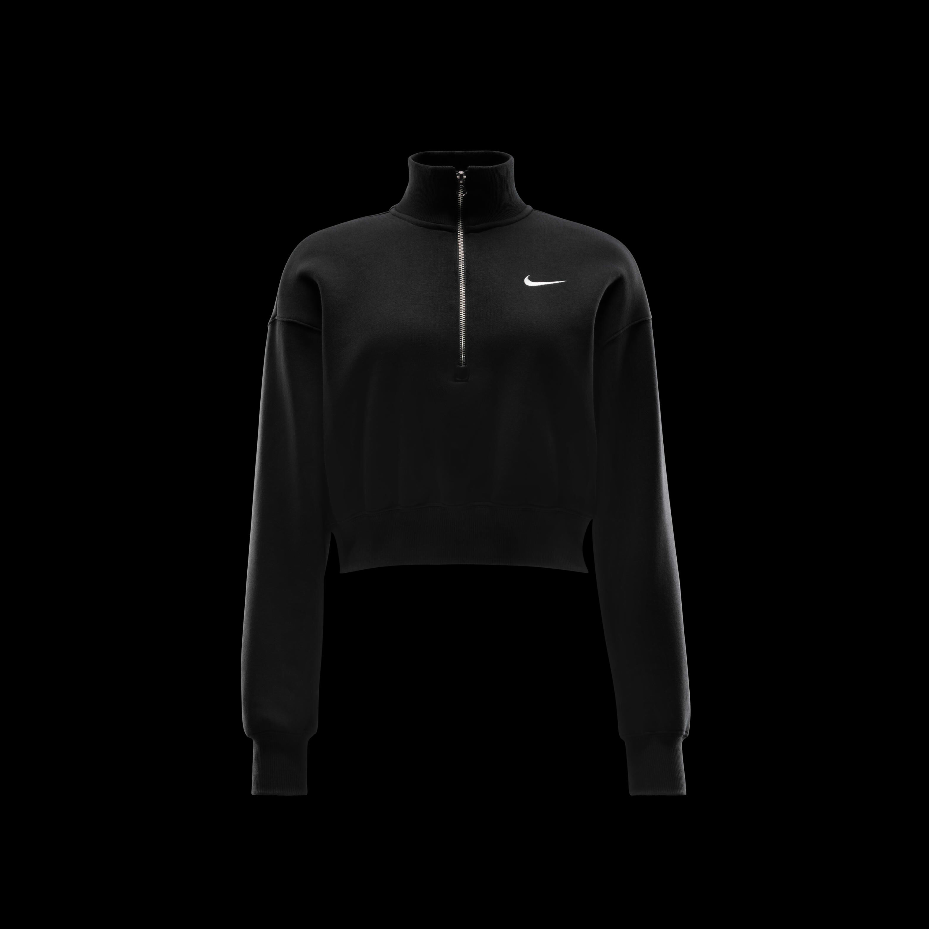 Nike cropped sweatshirt shop