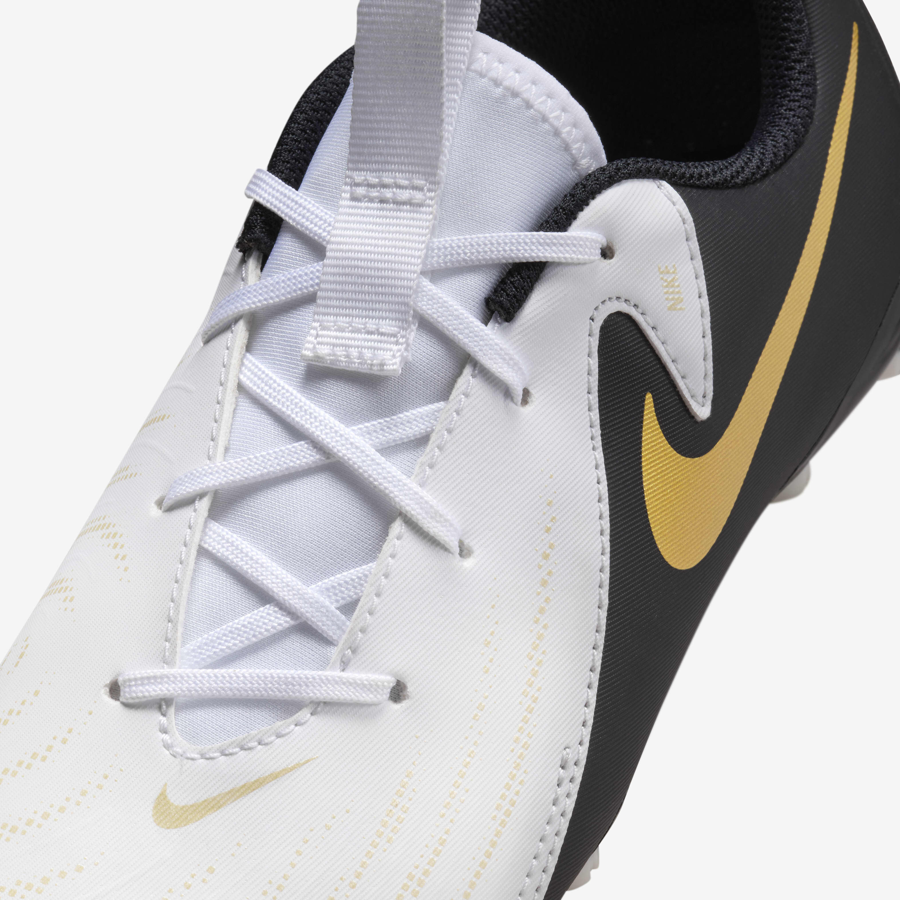 Nike phantom gold and white top