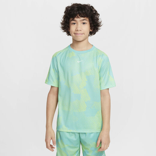 Kids-نايكي, نايكي مالتي, تيشيرت دراي-فت بأكمام قصيرة للأطفال الكبار (للأولاد)