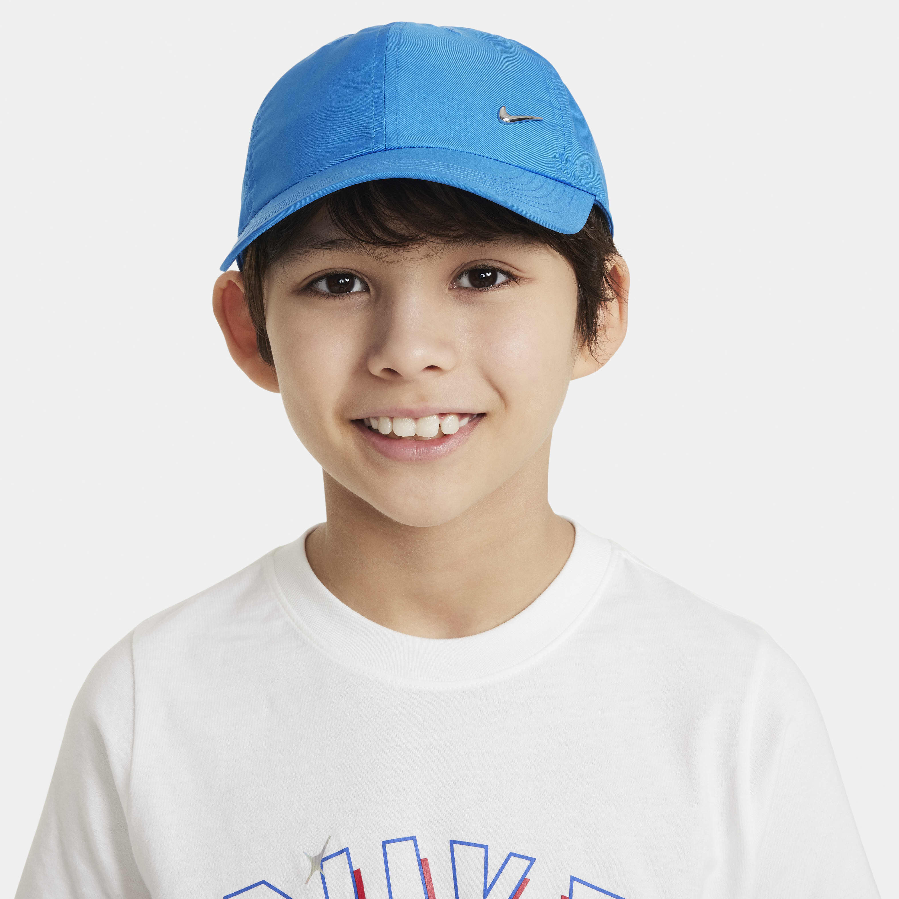 Buy Nike Dri FIT Club Kids Unstructured Metal Swoosh Cap Nike Qatar Official