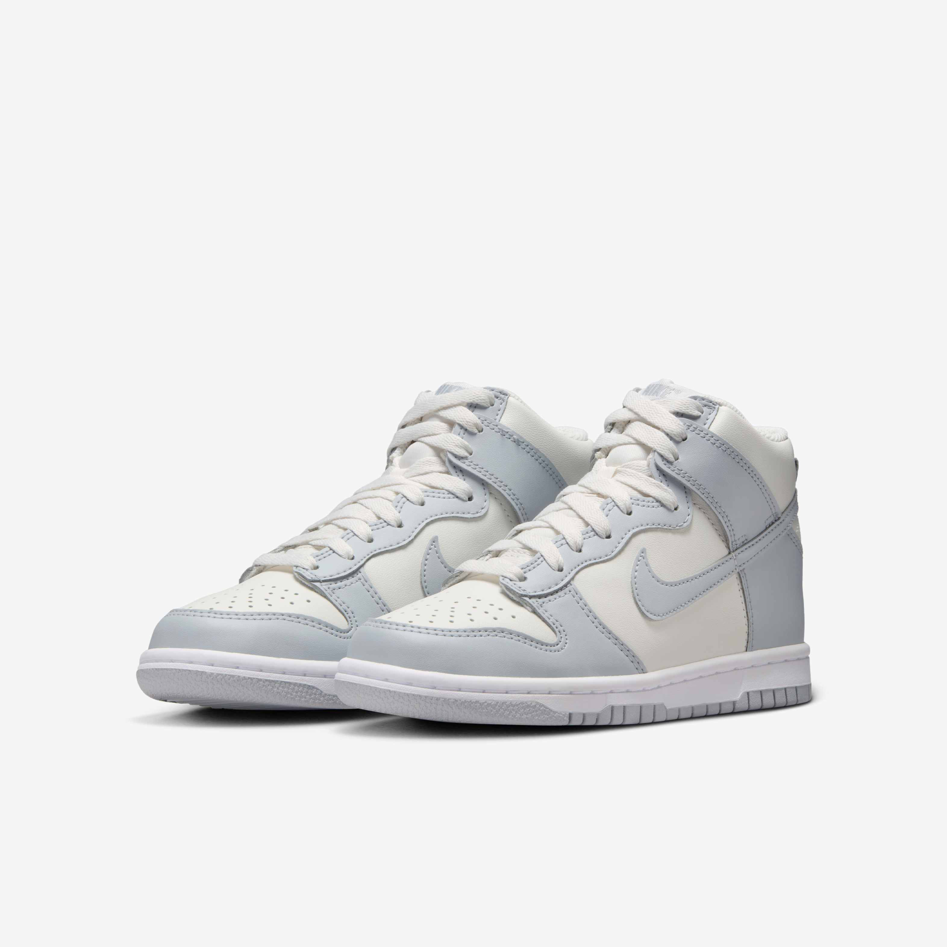 Buy Nike Dunk High Older Kids' Shoes - Phantom/White/Wolf